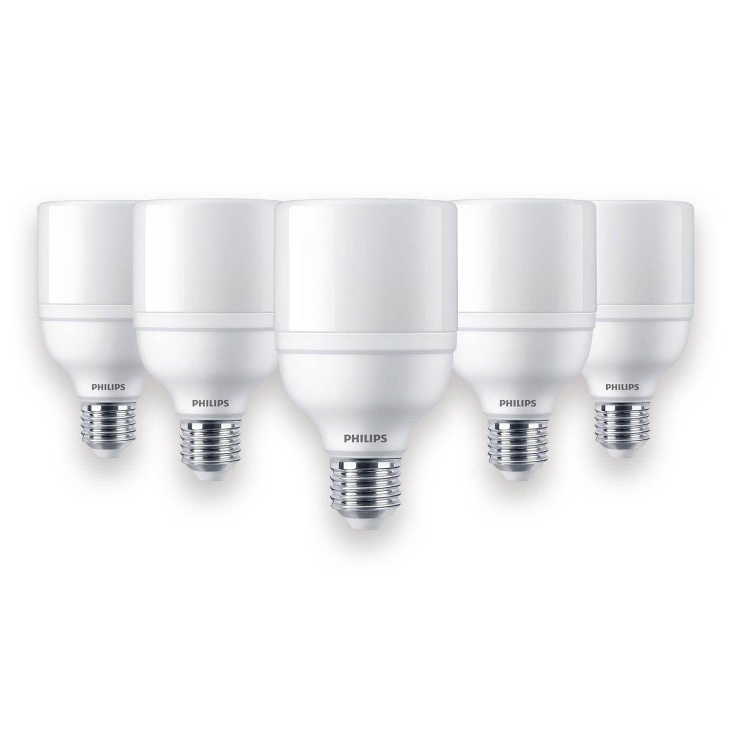 Pack 5 Ampolletas Industrial "LEDBright" Philips 20W E27 Cálida-0
