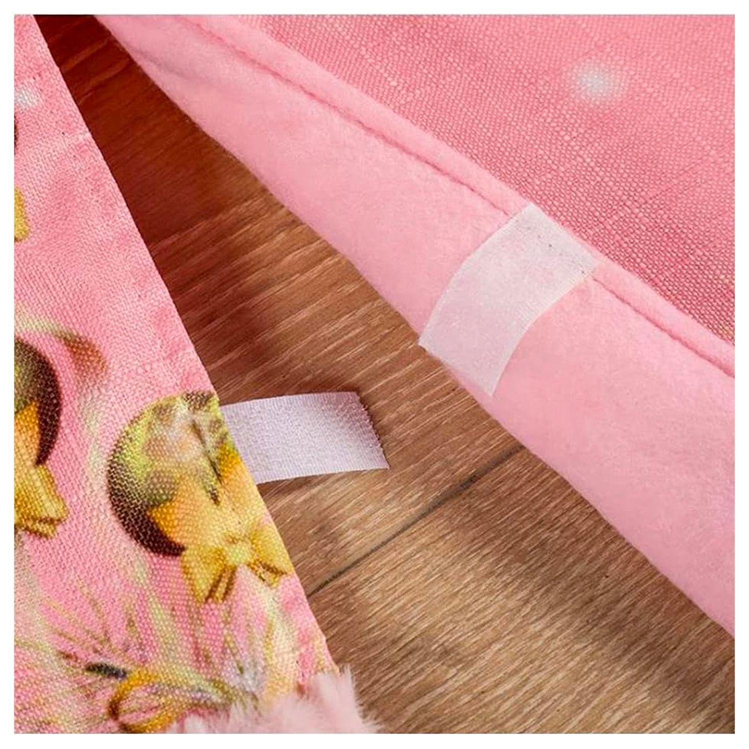 Faldón Para Árbol de Navidad Rosado-5