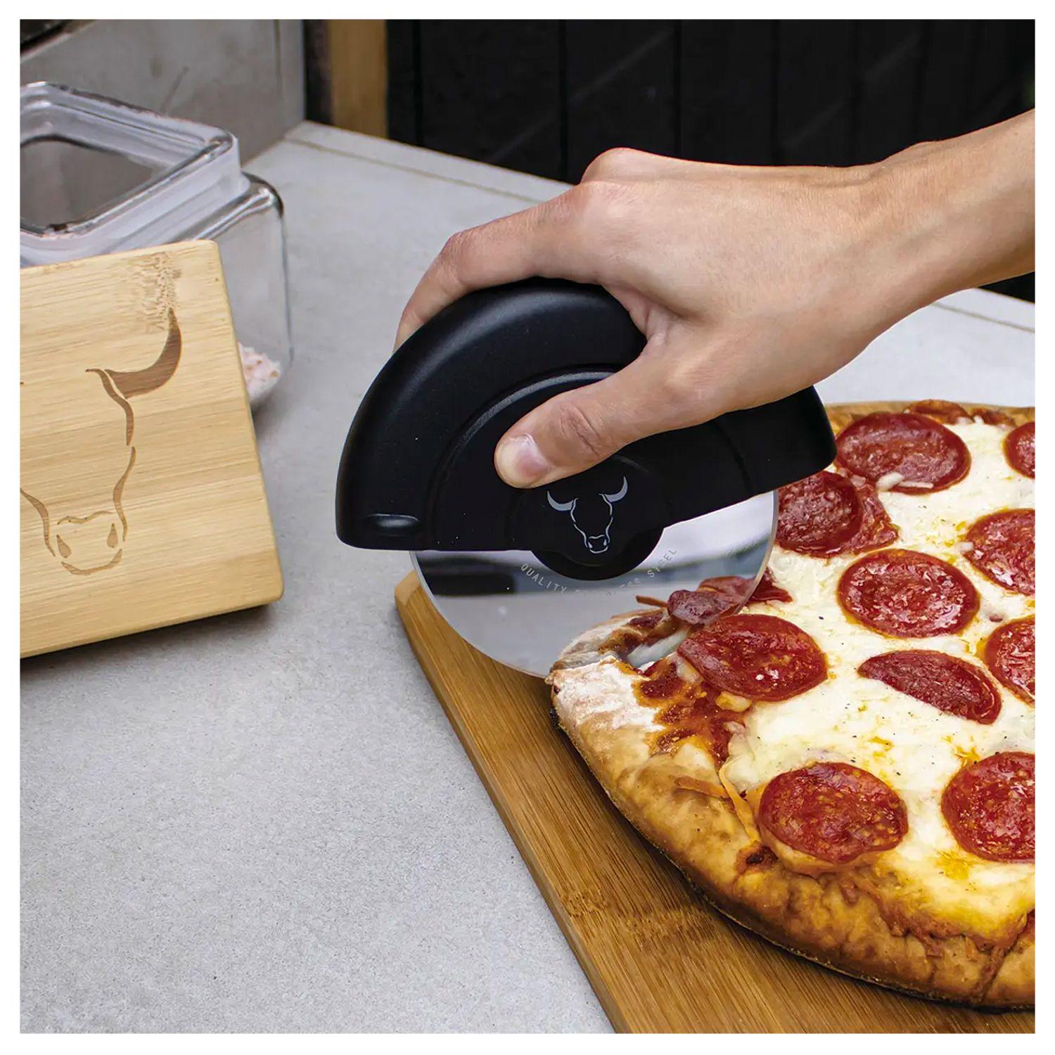 Cortador Pizza Rueda Acero Inoxidable - Wayu-2