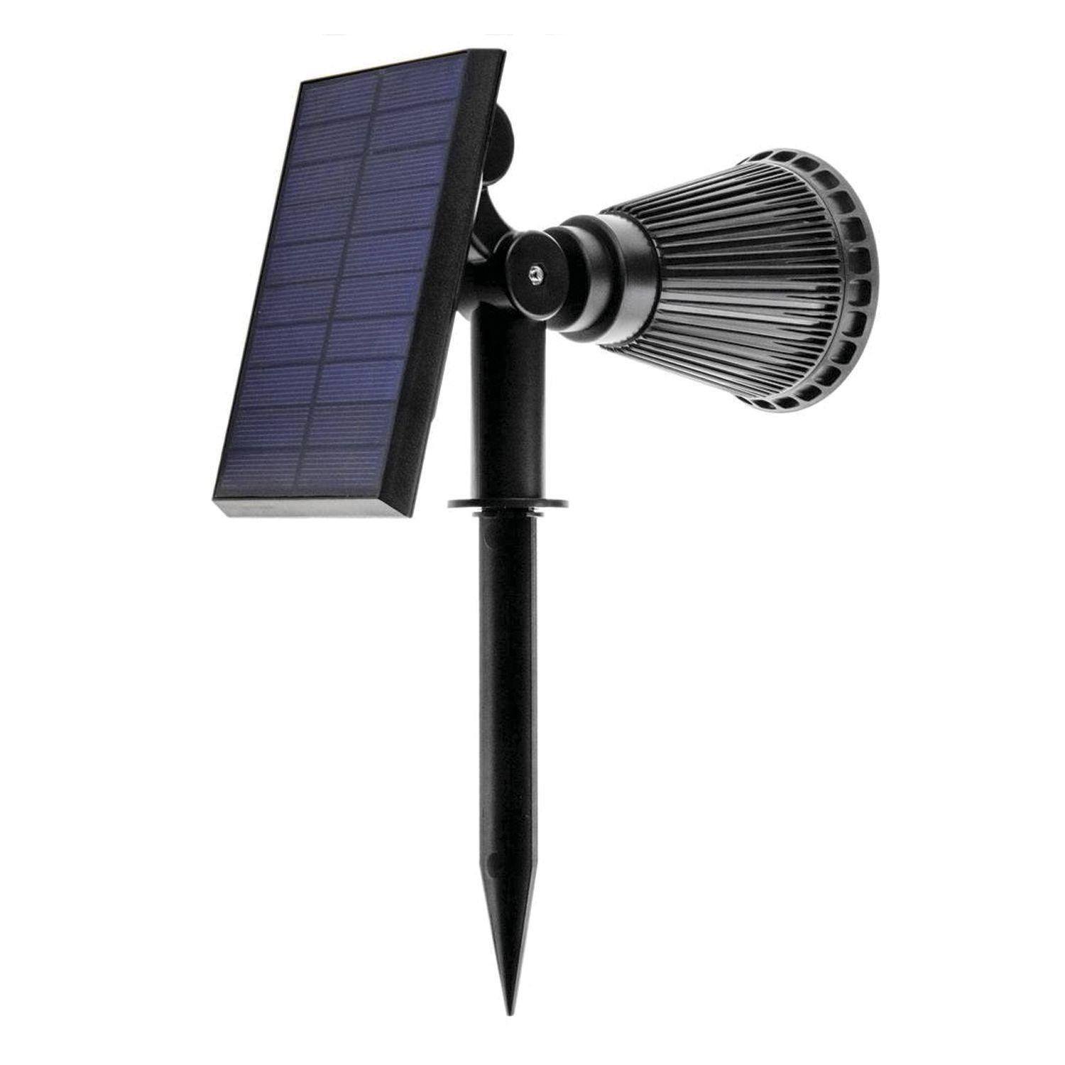 Pack 2 Foco Estaca Solar LED Gran Iluminación Garden Fría-4