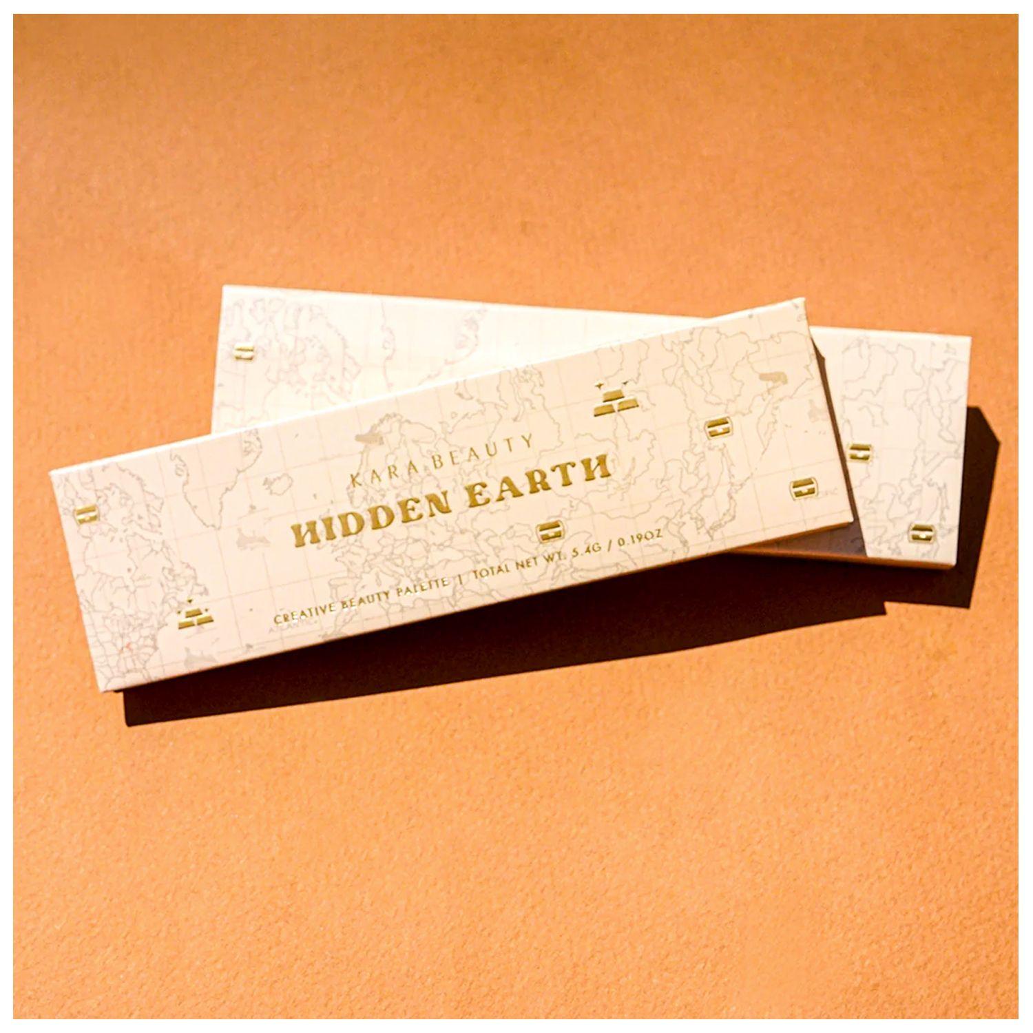 Set Labial, Sombras y Delineador “Hitting the Outdoors” Hidden Earth - Kara Beauty-4