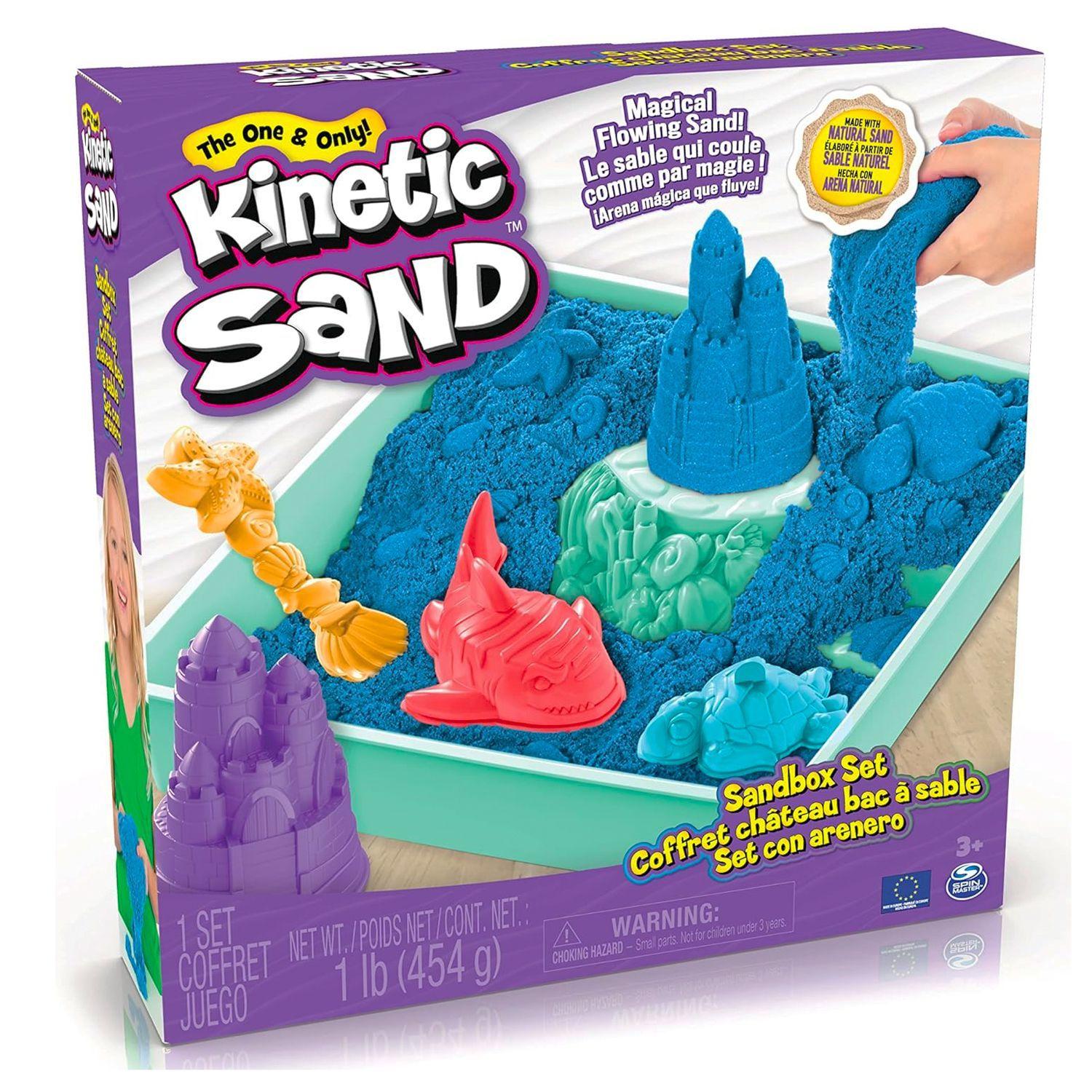 Set de Arena mágica con Arenero-Kinetic Sand-0