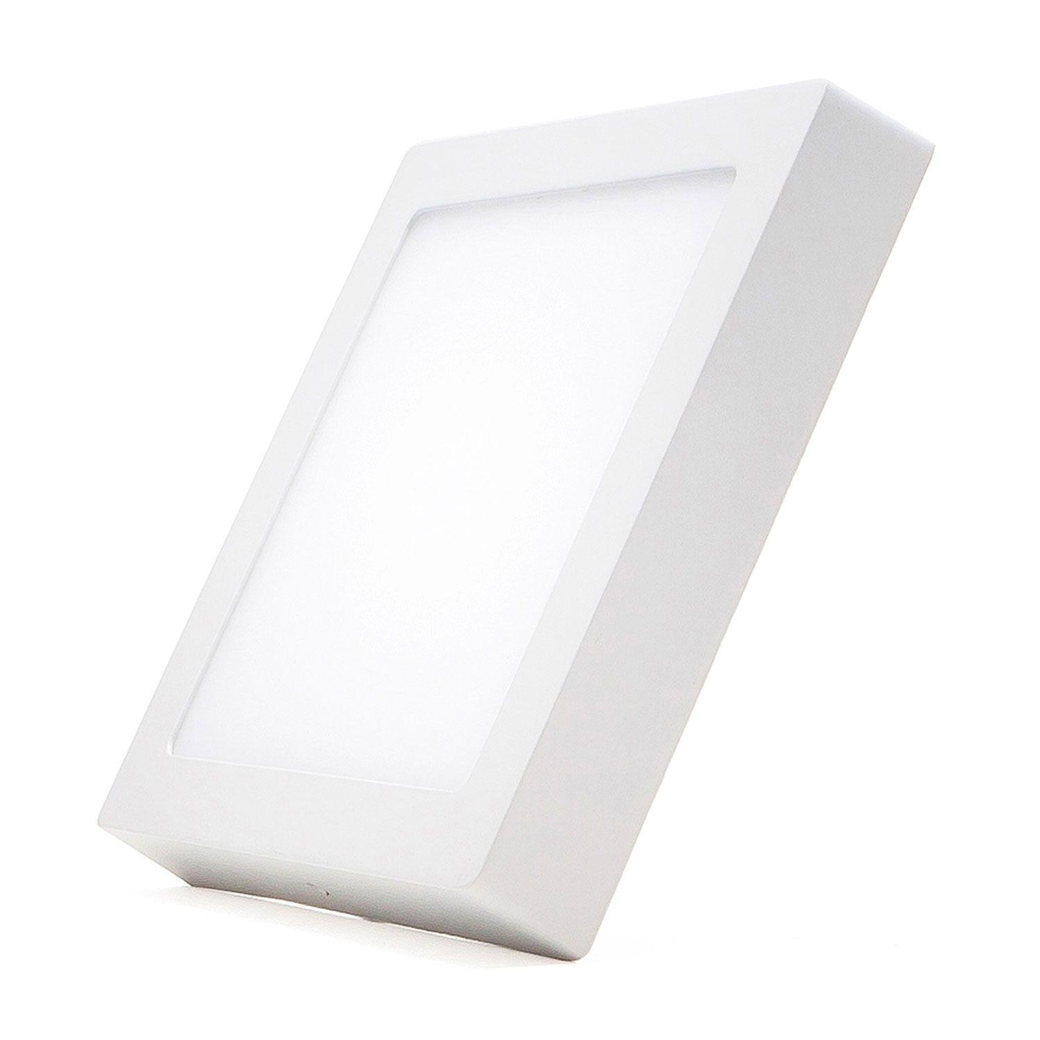 Panel LED Sobrepuesto Cuadrado 24W Neutro-0