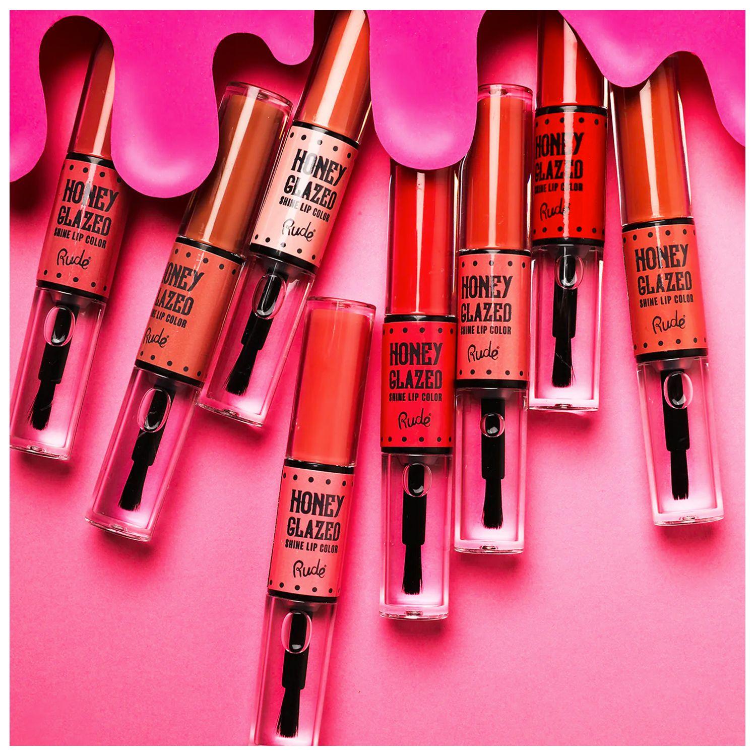 Labial mate y brillo “Honey Glazed”Plain - Rude -4
