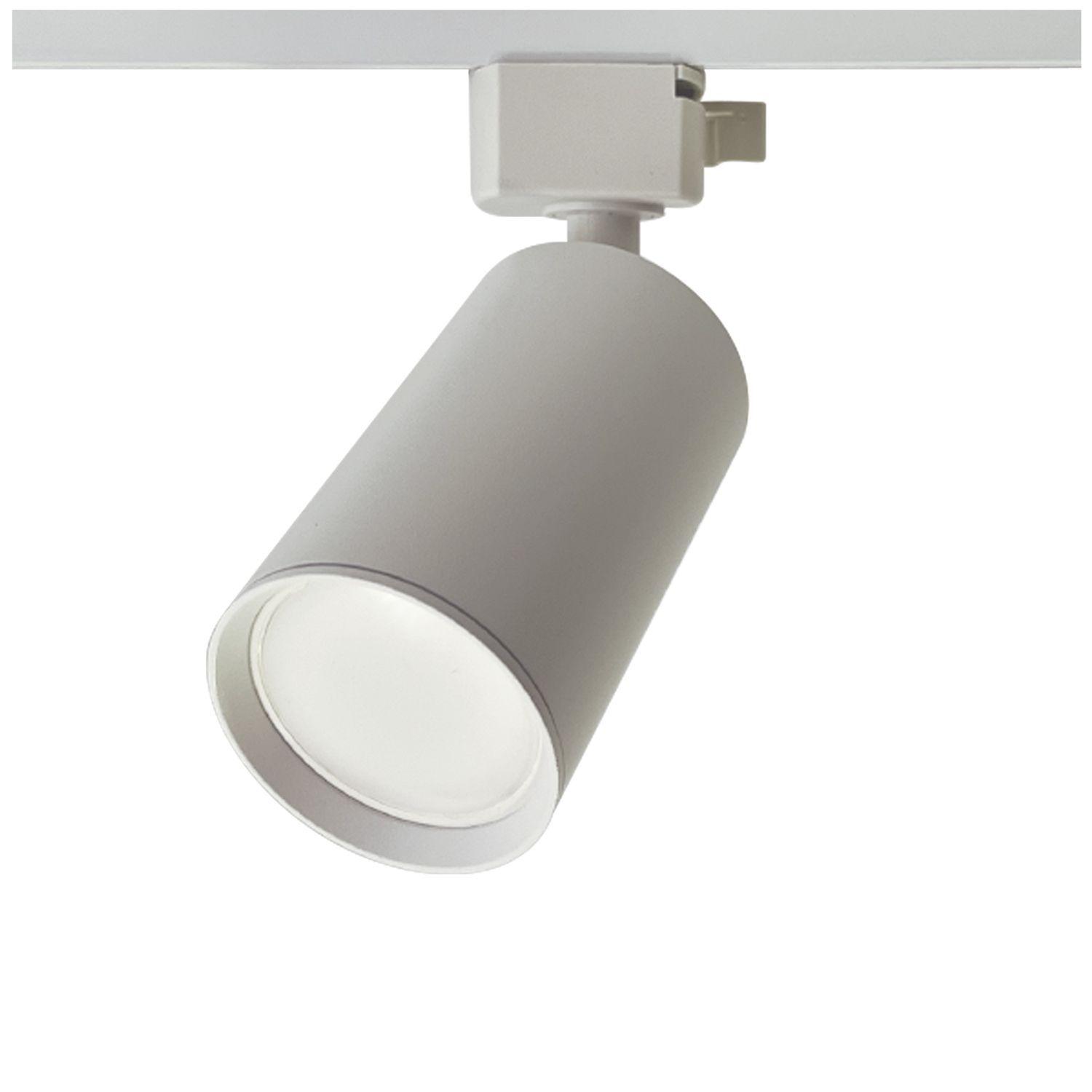 Foco Riel Monofásico 1xGU-10 Altair Blanco-4