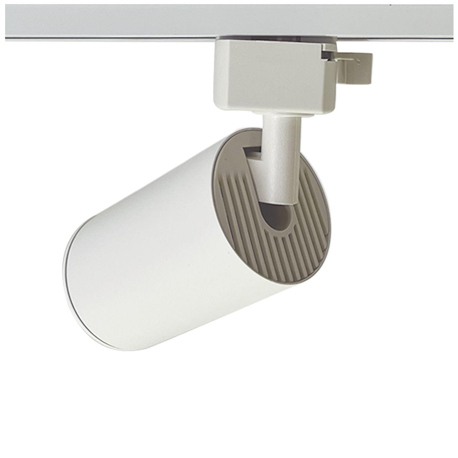 Foco Riel Monofásico 1xGU-10 Altair Blanco-5