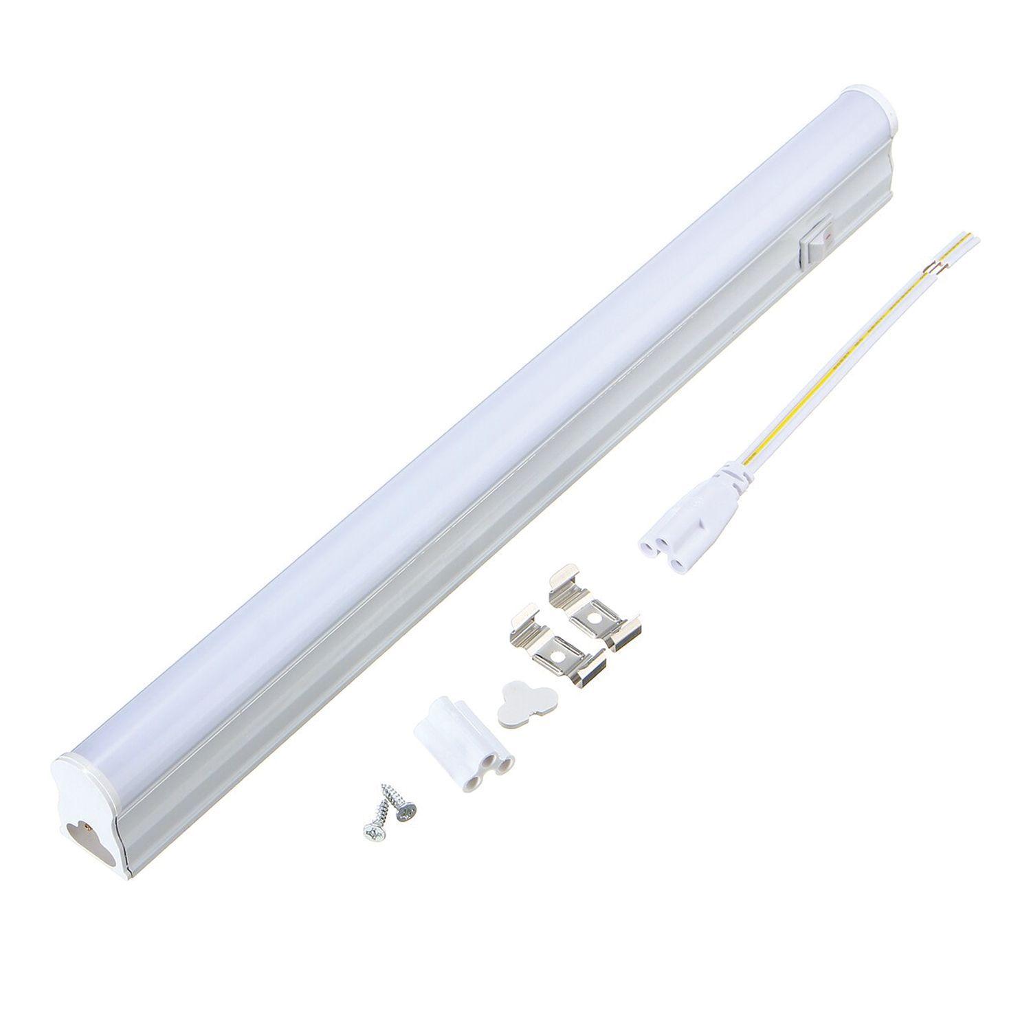 Tubo LED T5 Con Base Empavonado On/Off 9W 60cm  - Frío-4
