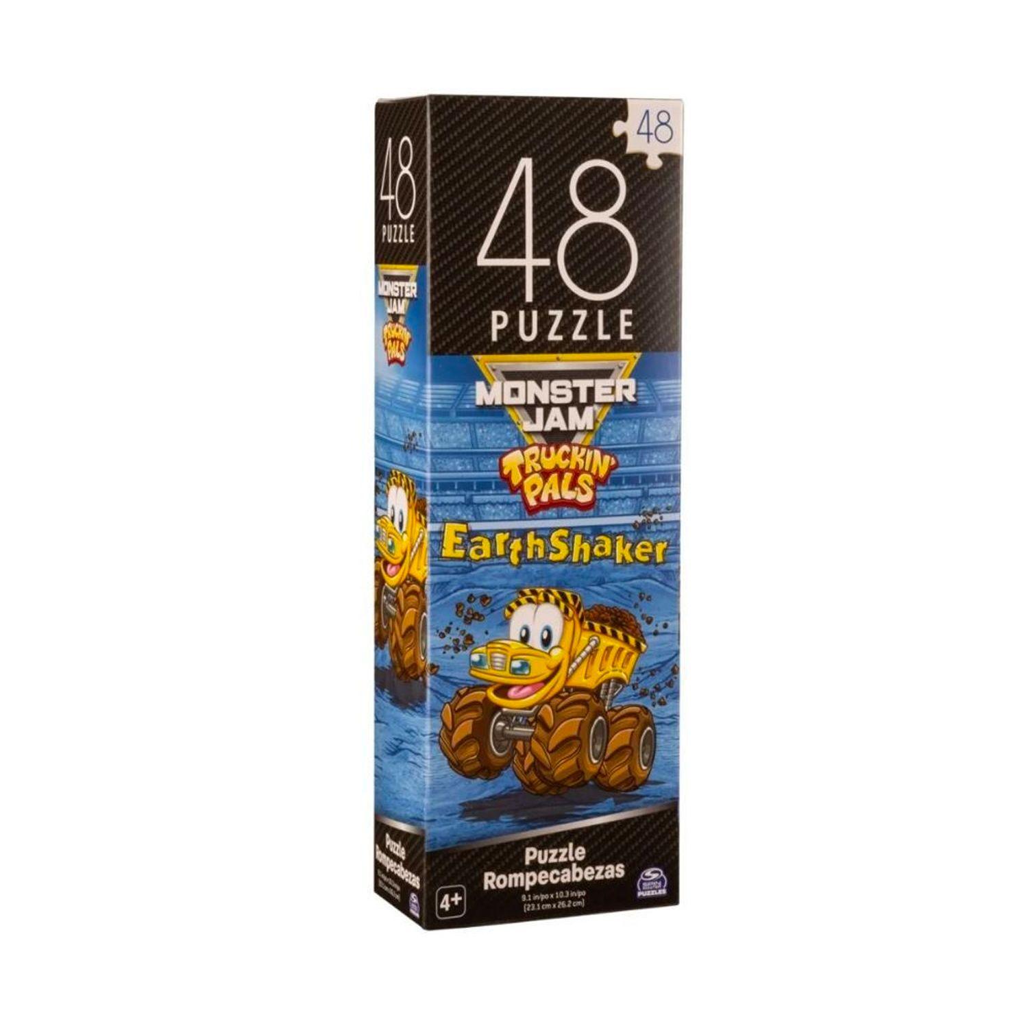 Rompecabezas "Earthshaker" de 48 piezas- Truckin Pals-2