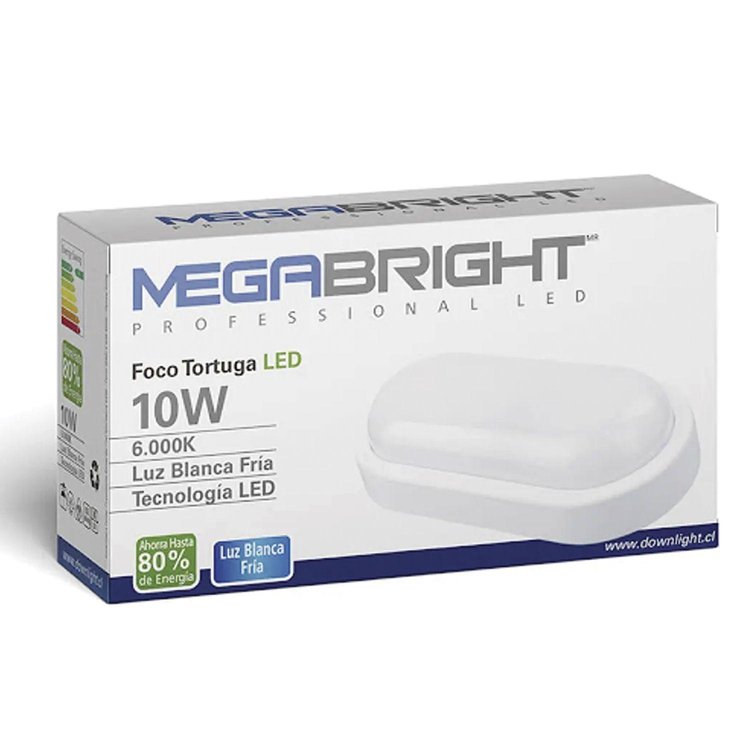 Foco LED Tortuga 10W Blanco Frío-5