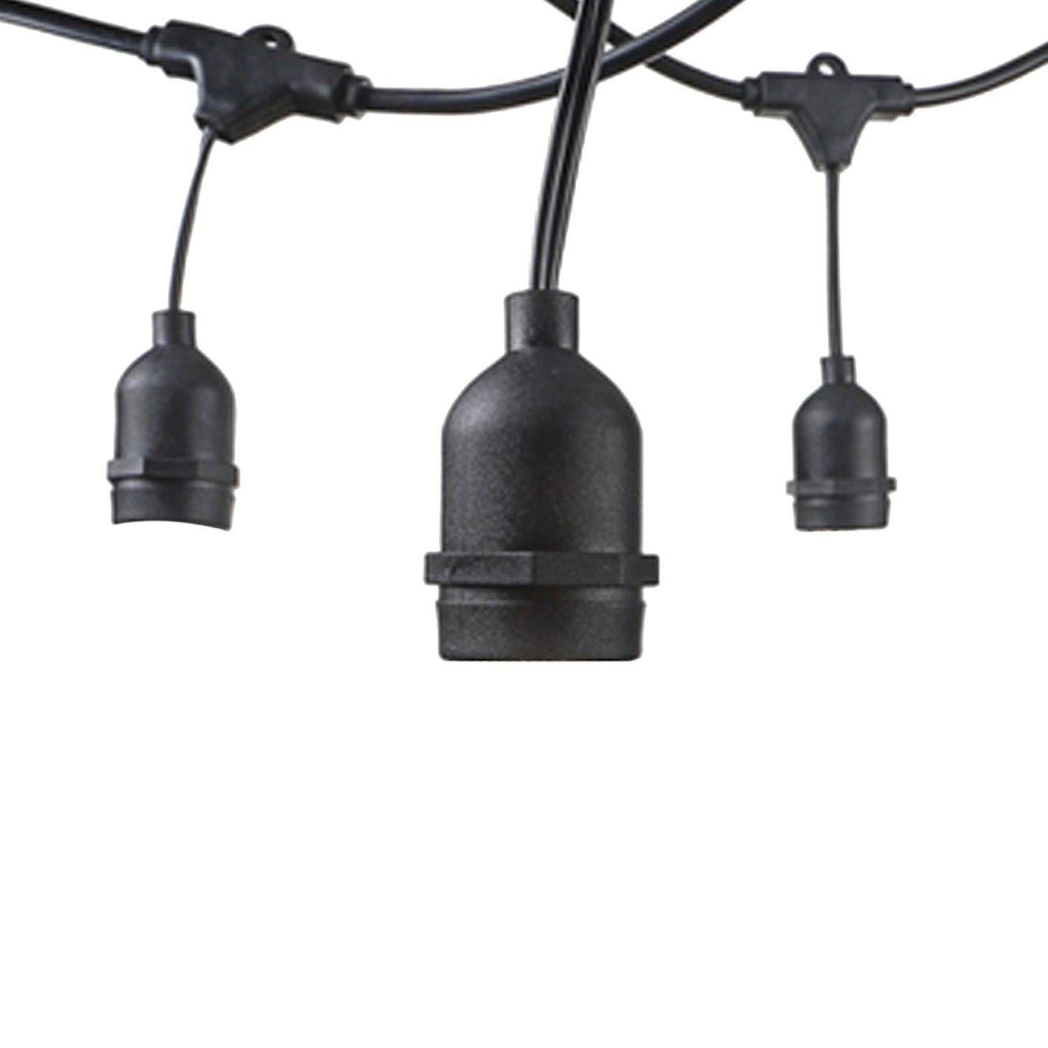 GUIRNALDA DE LUCES EXTERIOR E-27 10M CON 10 AMPOLLETAS 4W FILAMENTO-2