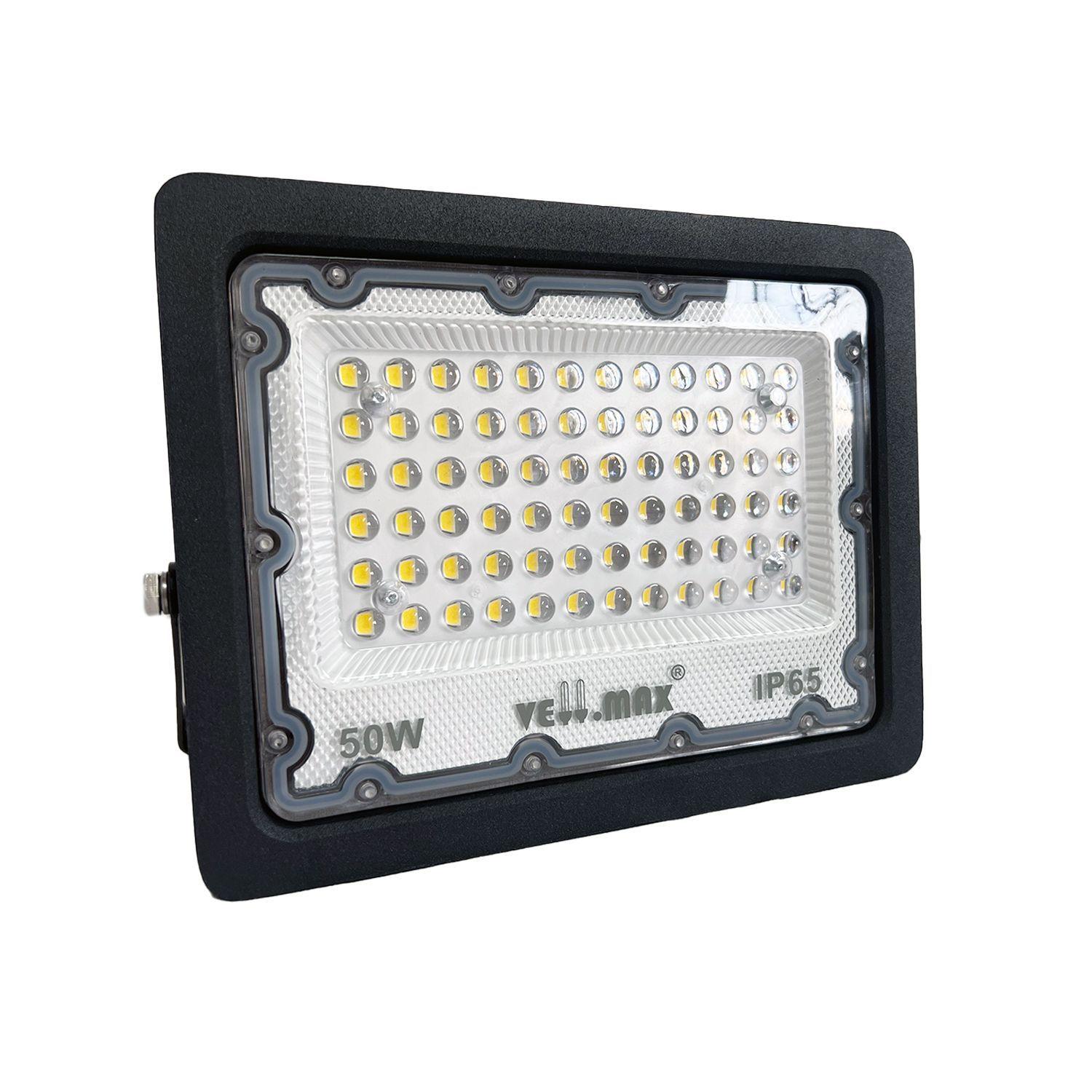 Proyector LED Slim 50w VFL6650 Negro Luz Fría SEC-3