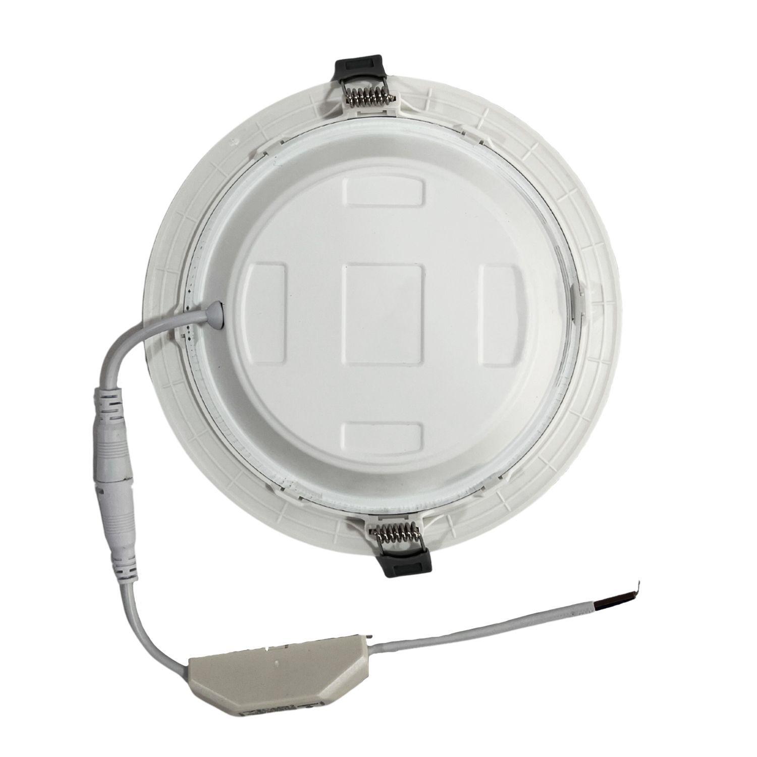 Pack 3 Panel Redondo LED Basic Embutido 18W Neutro-1