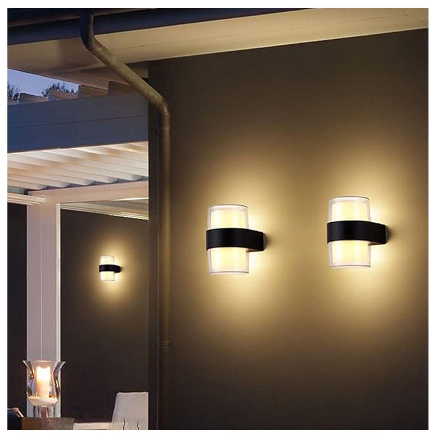 Apliqué de Pared LED Exterior Cilindro 10W Cálido-7