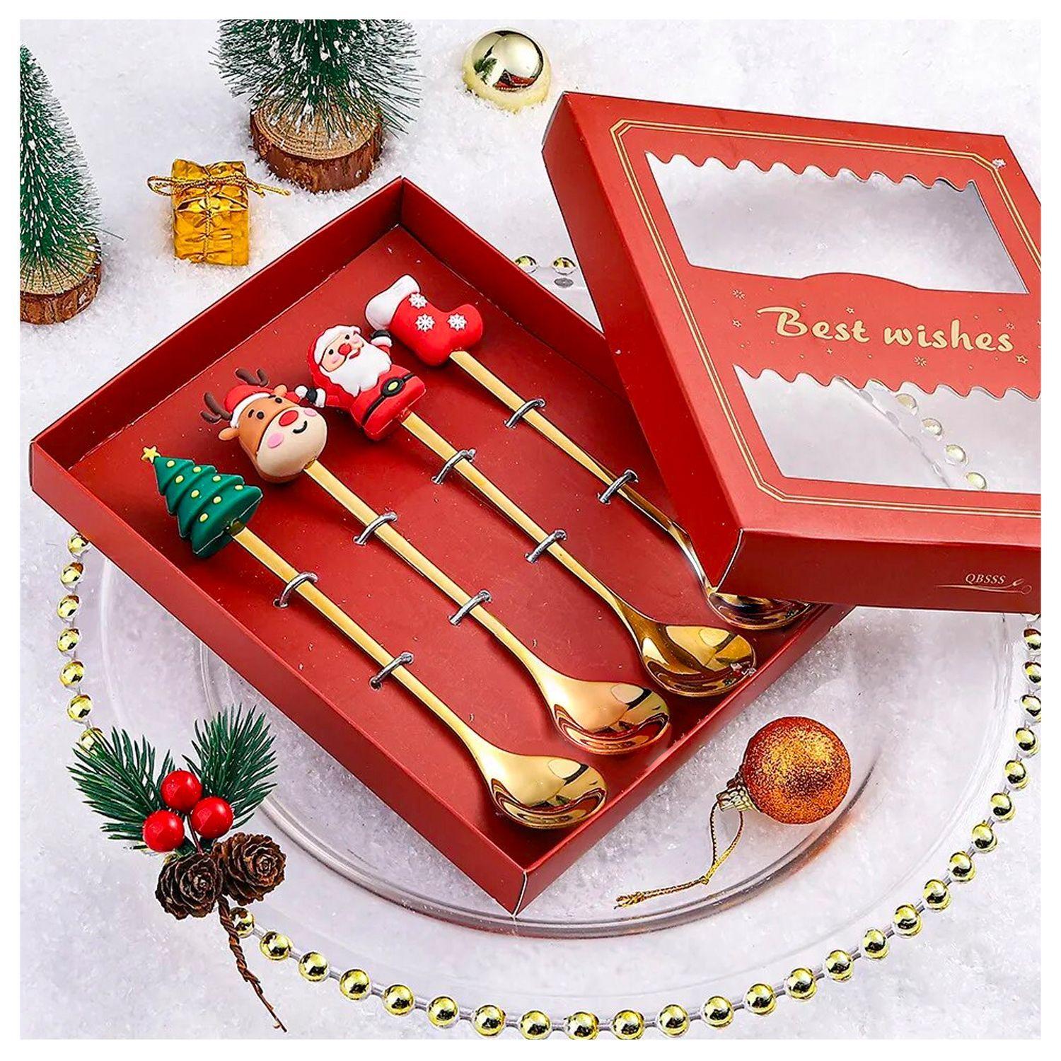 Set 8 Cucharas Navidad Diferentes Diseños-5