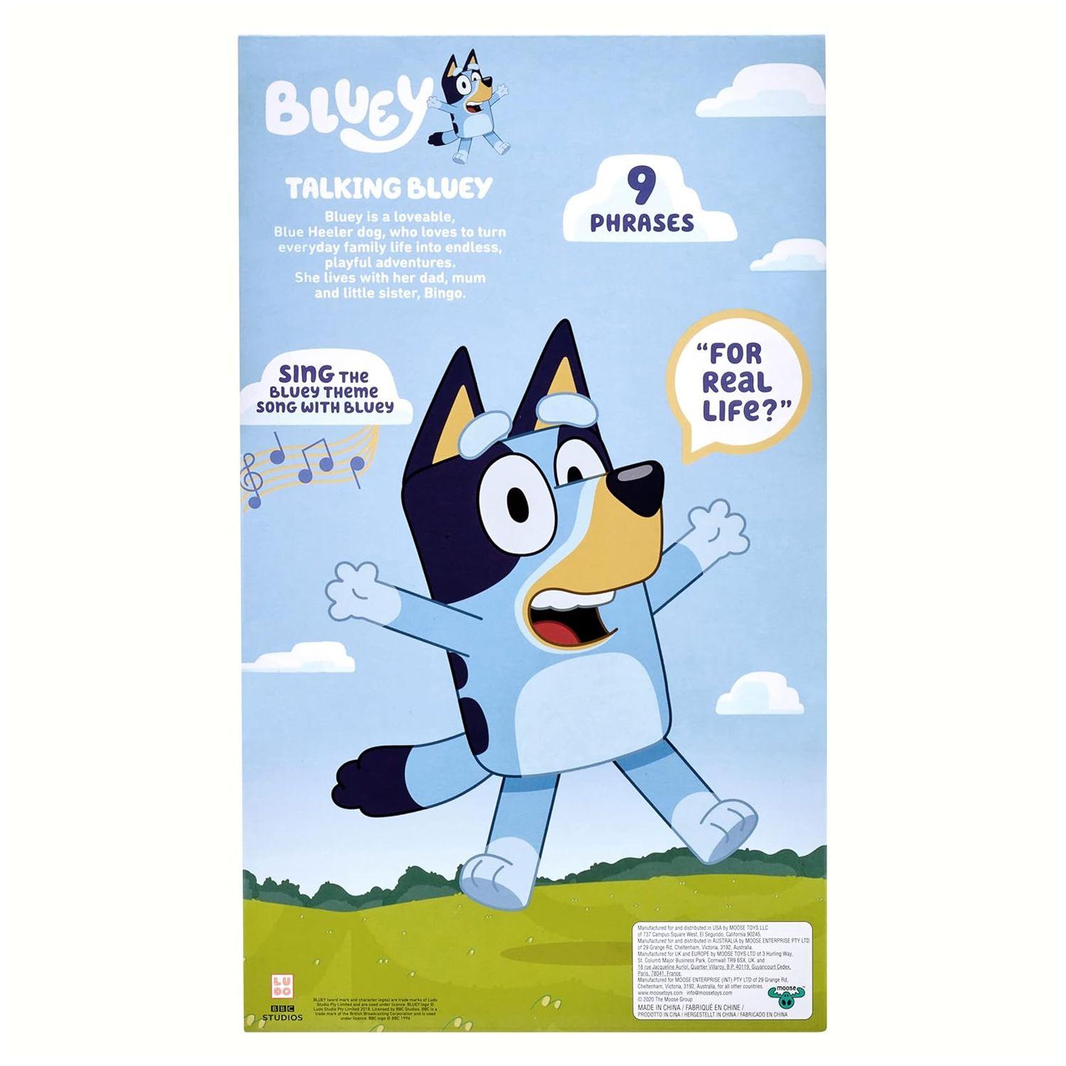 Peluche Parlante "Talking Bluey" - Bluey-3