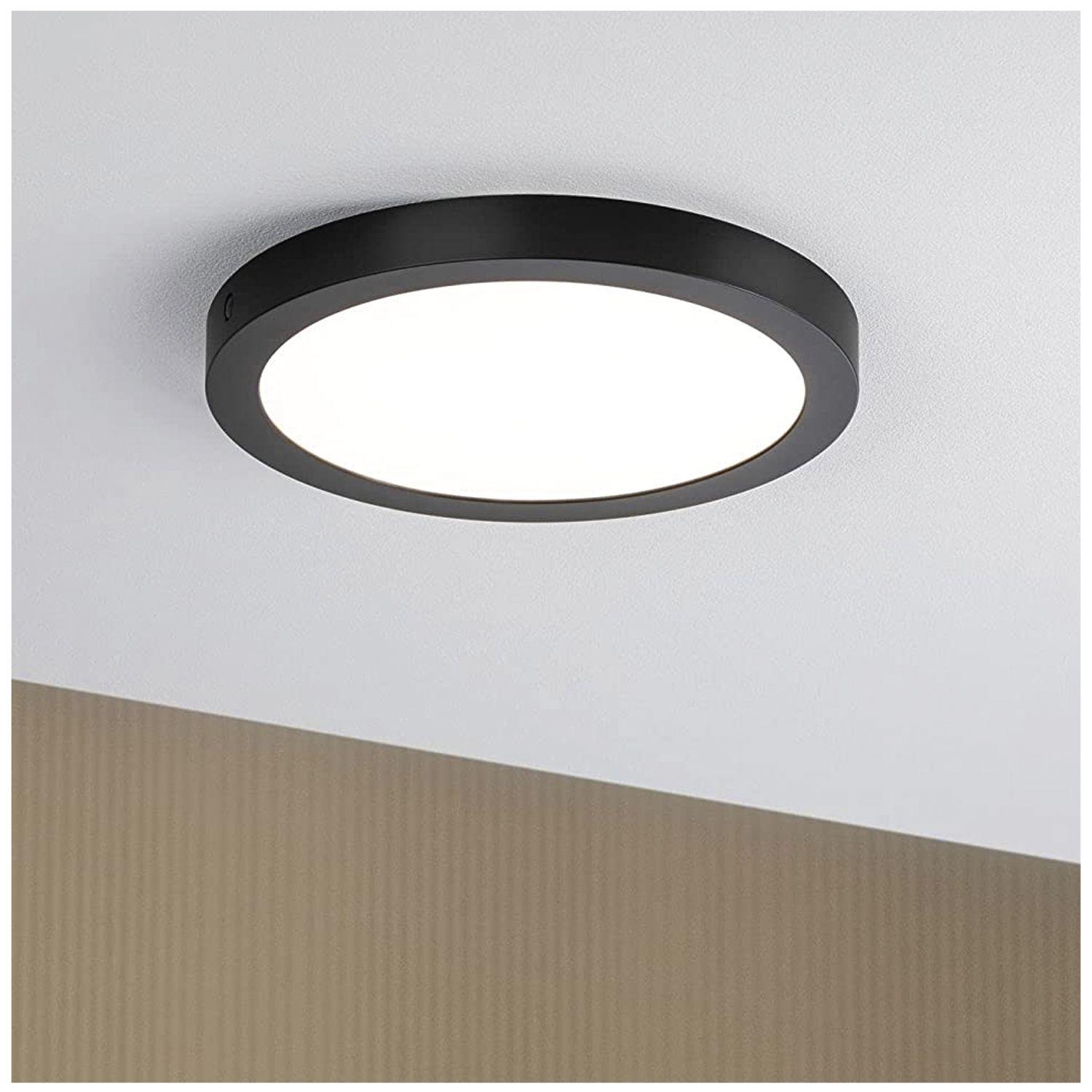 Panel Redondo LED Sobrepuesto Negro 6W Luz Neutra-3