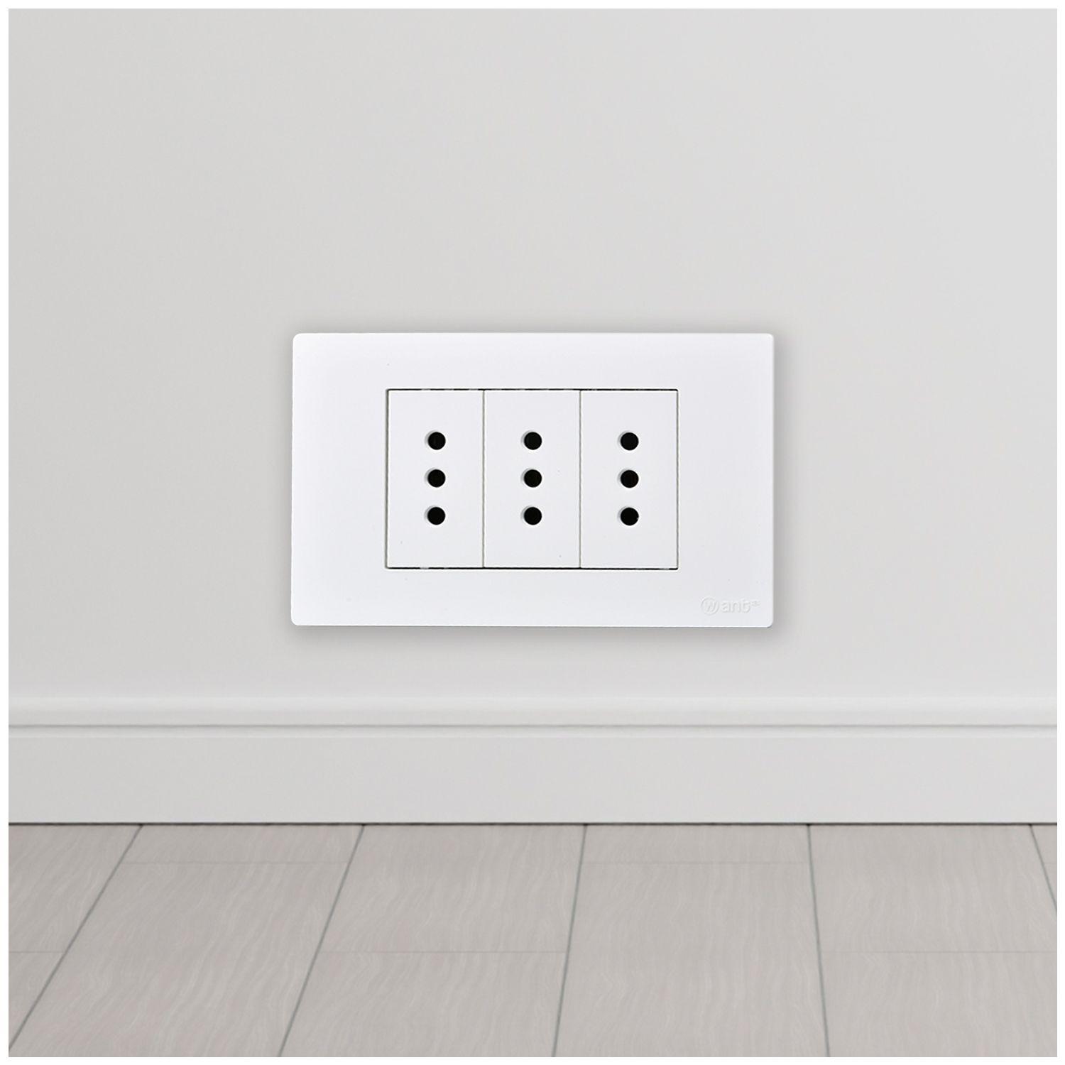 Pack 20 Placas Triple con Soporte Metálico - Blanco-5