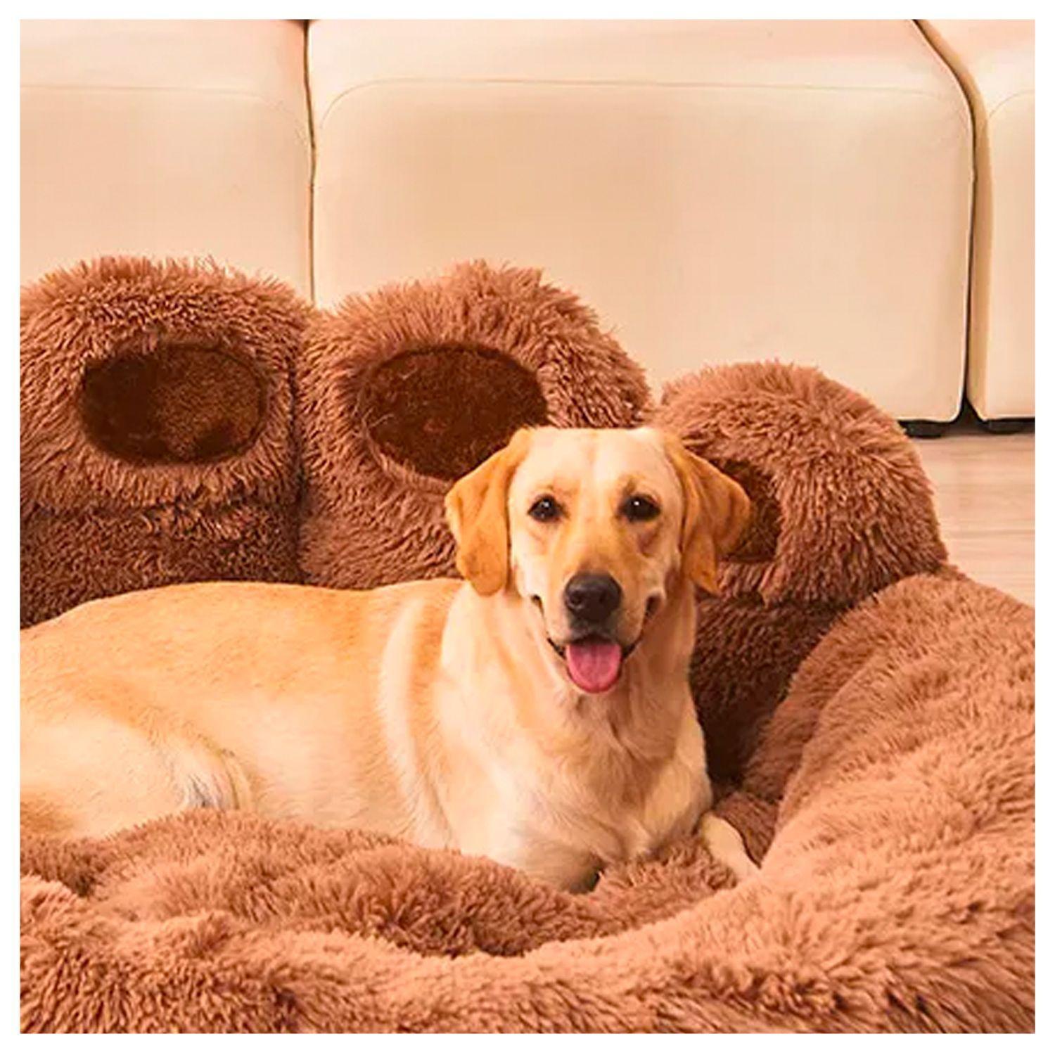 Cama Para Mascotas Diseño Huella de Perro Mediana-5