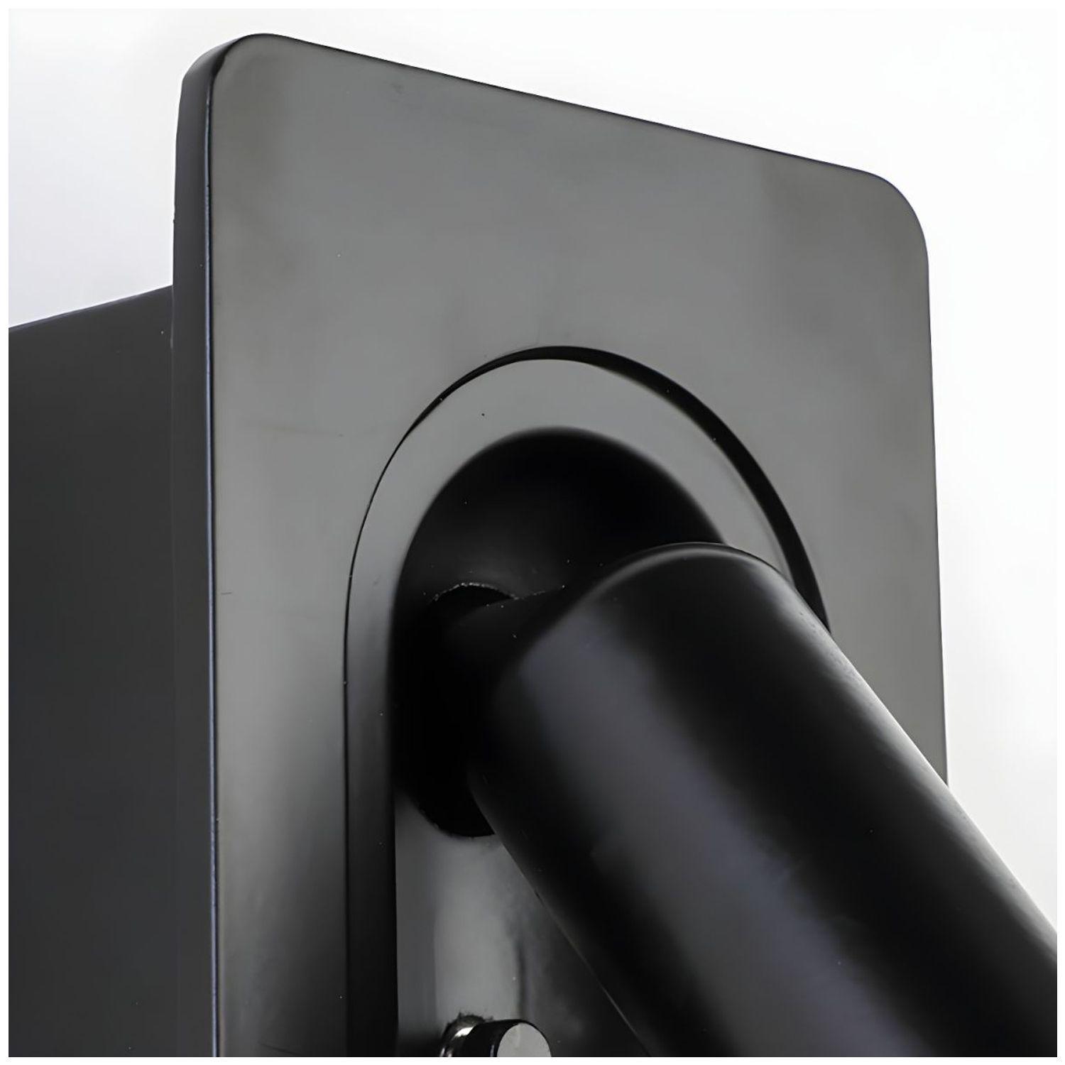 Apliqué Lector LED Uni 3W Negro - Luz Cálida-4