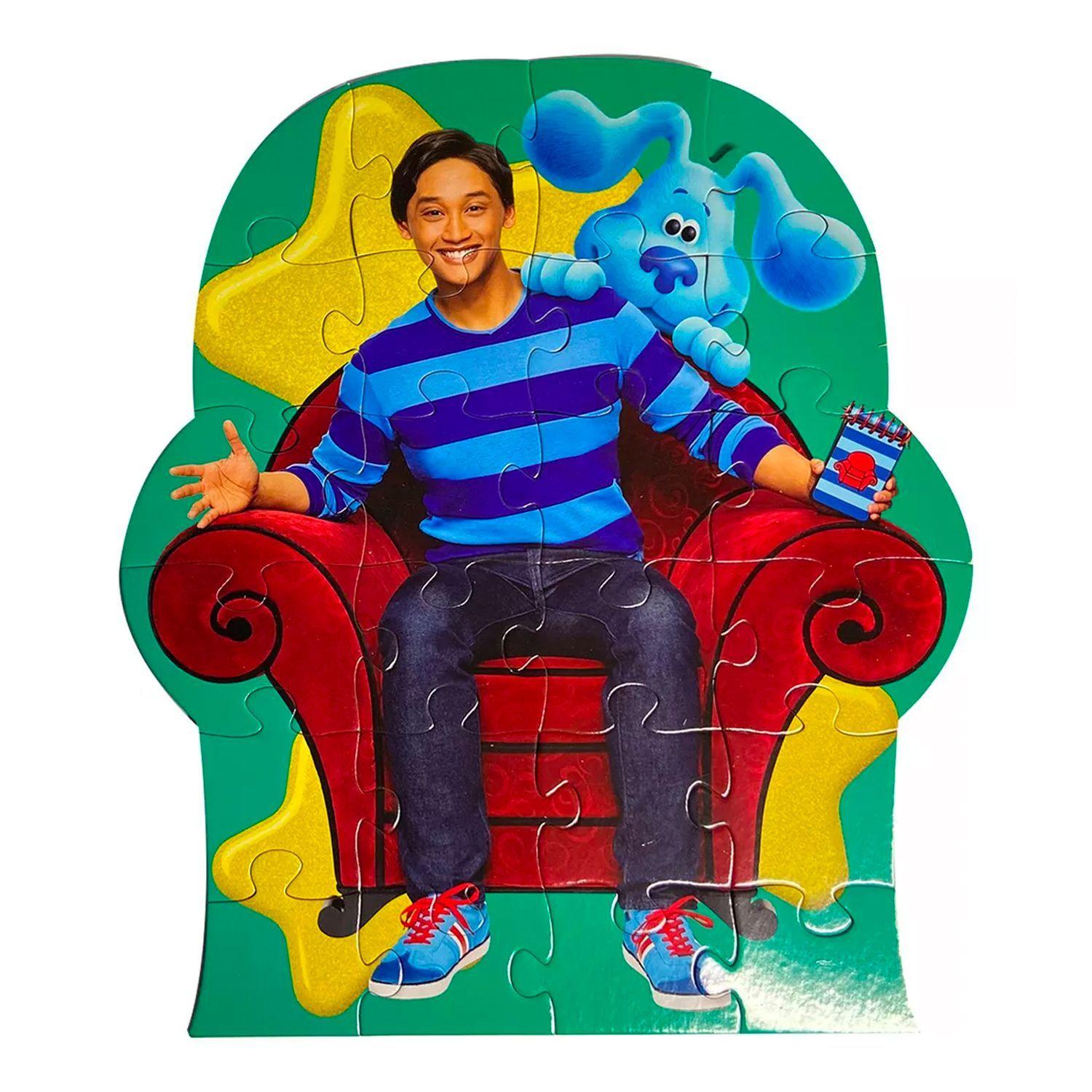 Set 5 Rompecabezas Con de Forma Las Pistas de Blue-5