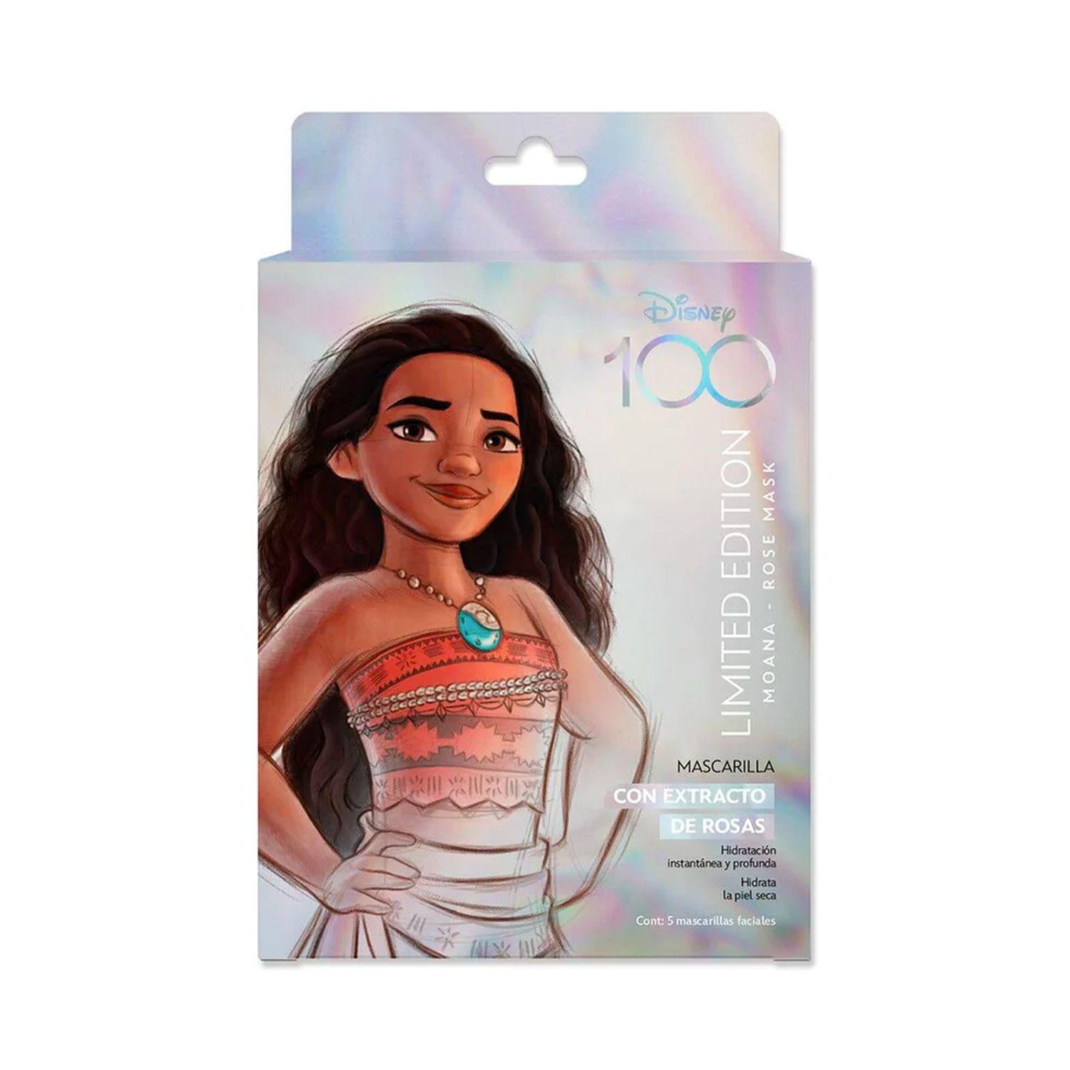 Set de 5 Mascarillas Faciales "Moana" -  Edición 100 años Disney-1