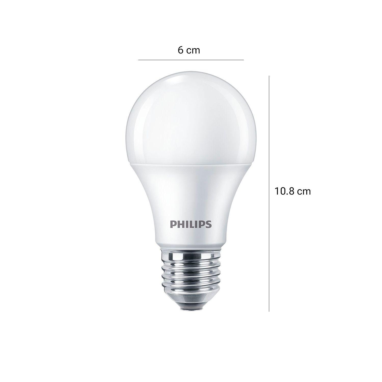 Pack 6 Ampolletas Philips EcoHome Led Bulb 9W E27 - Frío-1