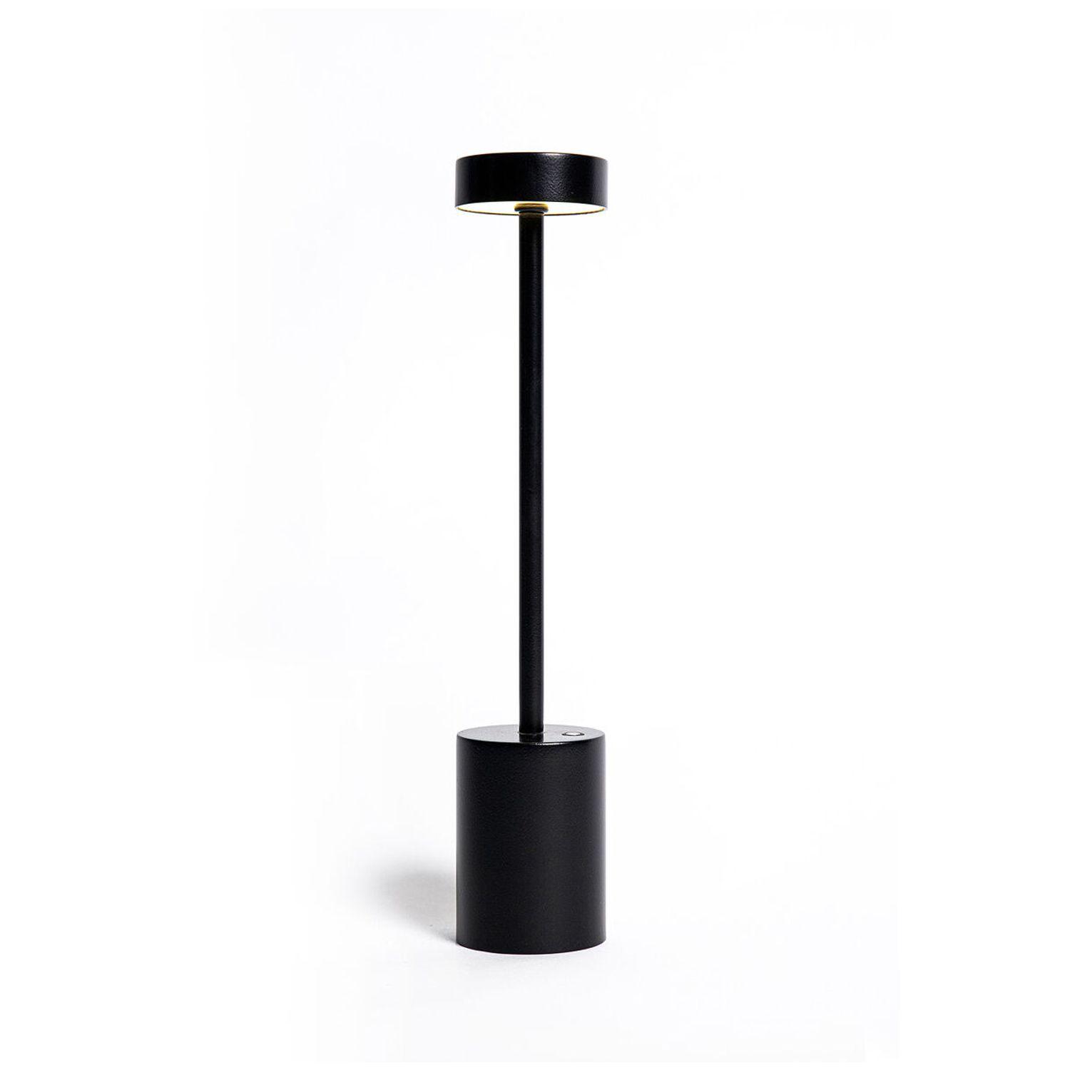 Lampara de Mesa Recargable/ Touch "Minimalista LED" Dimeable Negro-0
