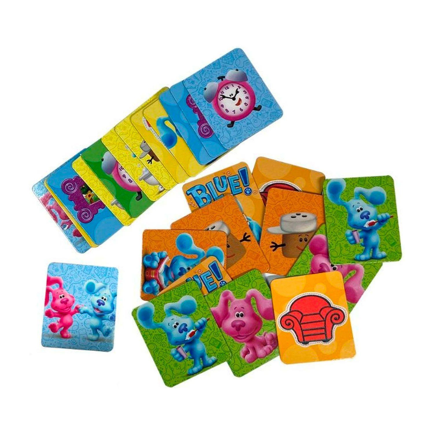 Juego de Memoria 64 Cartas de Las Pistas de Blue-2