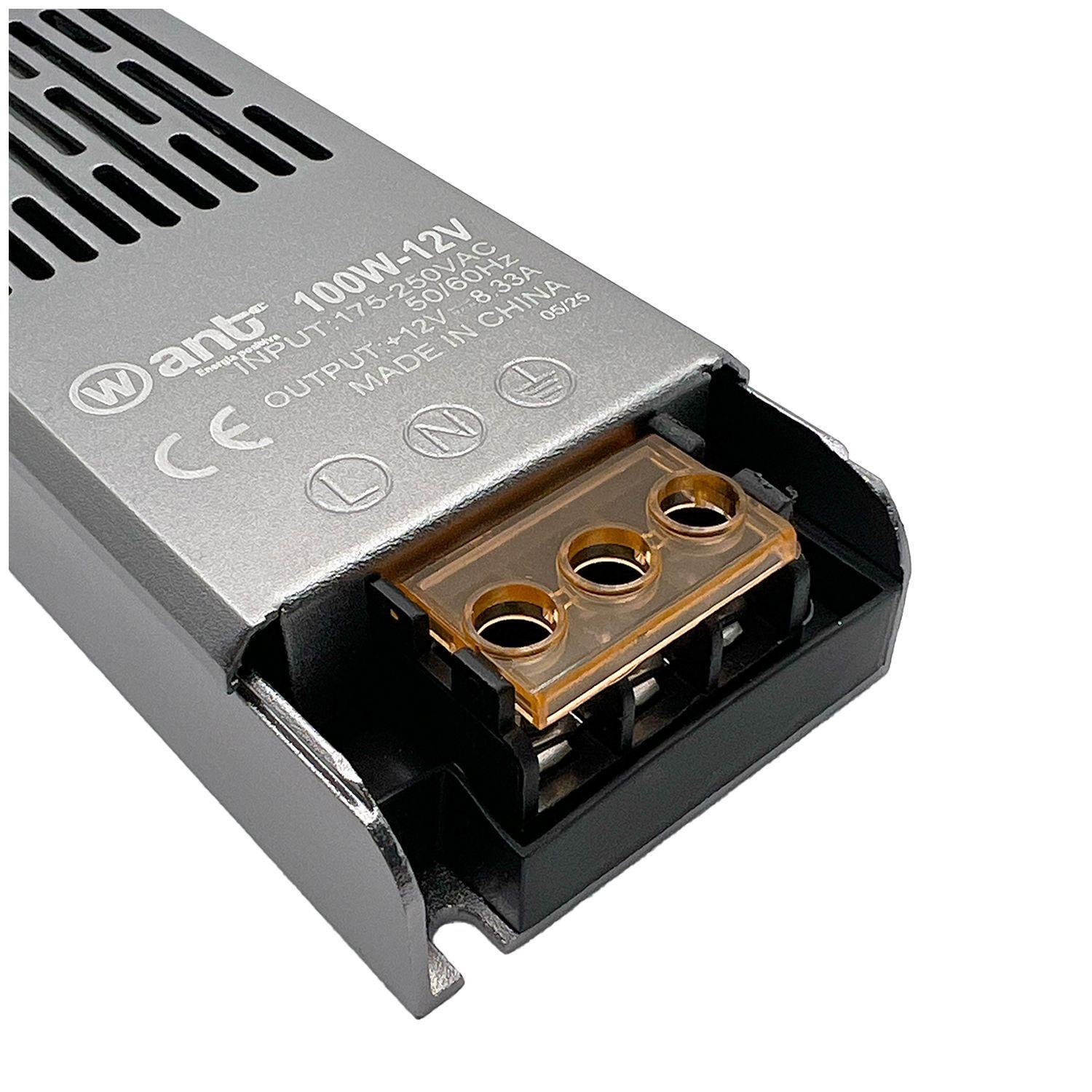 Fuente de Poder PRO 12V 100W 8,3Amp-2