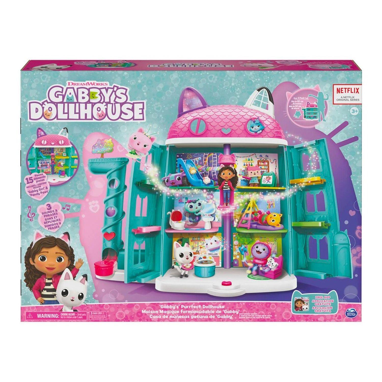 Casa de Muñecas de Gabby Purrfect Dollhouse-0