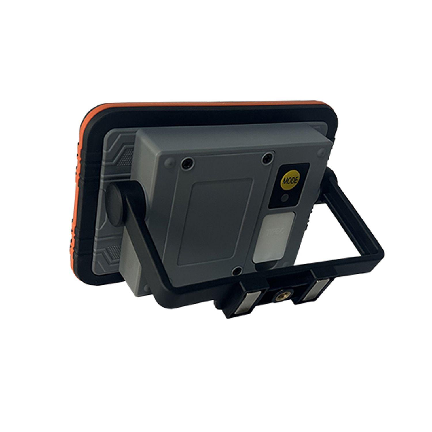 Foco Proyector LED Recargable 10W Luz Fría Con Imánes-4