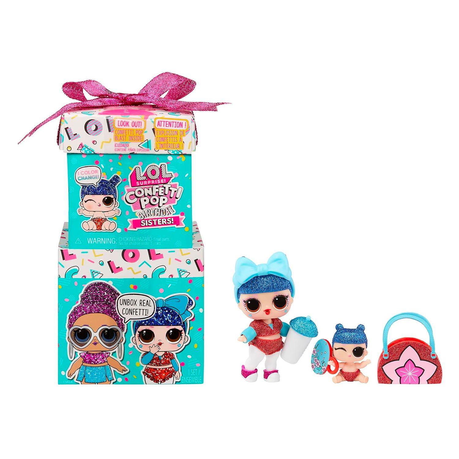Muñeca L.O.L Surprise Confetti Pop "Birthday Sisters!"-0