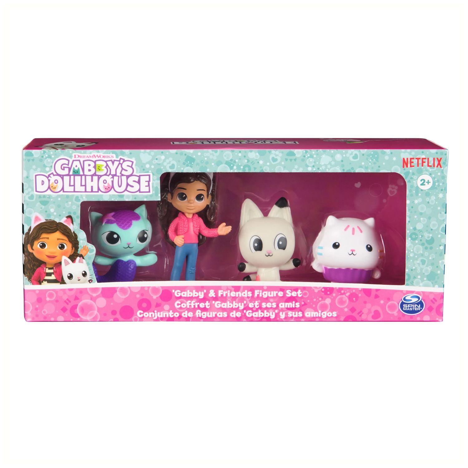 Set 4 Mini figuras Gabby y sus amigos - Gabby´s Dollhouse-0