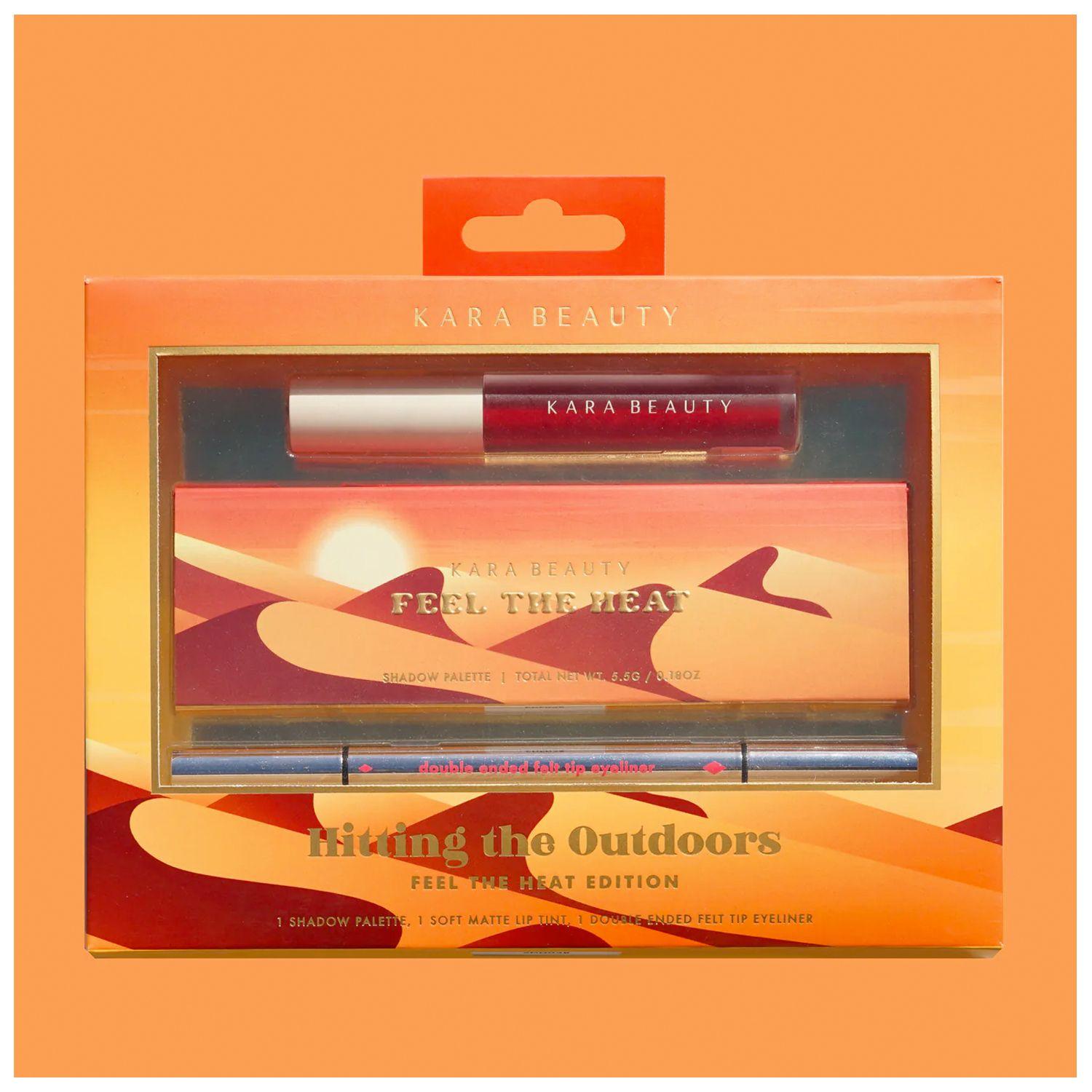 Set Labial, Sombras y Delineador “Hitting the Outdoors” Feel The Heat - Kara Beauty-3