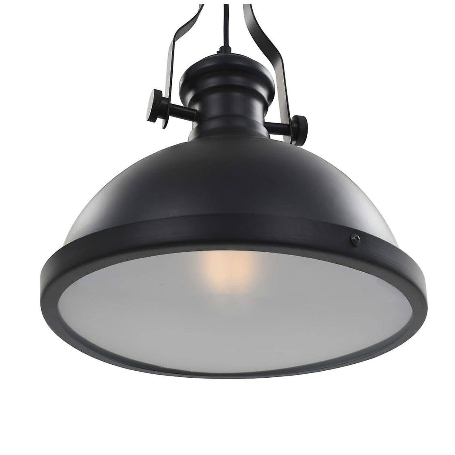 Lámpara Colgante E-27 Con Difusor Diseño Elegante Incluye Ampolleta Fría-2