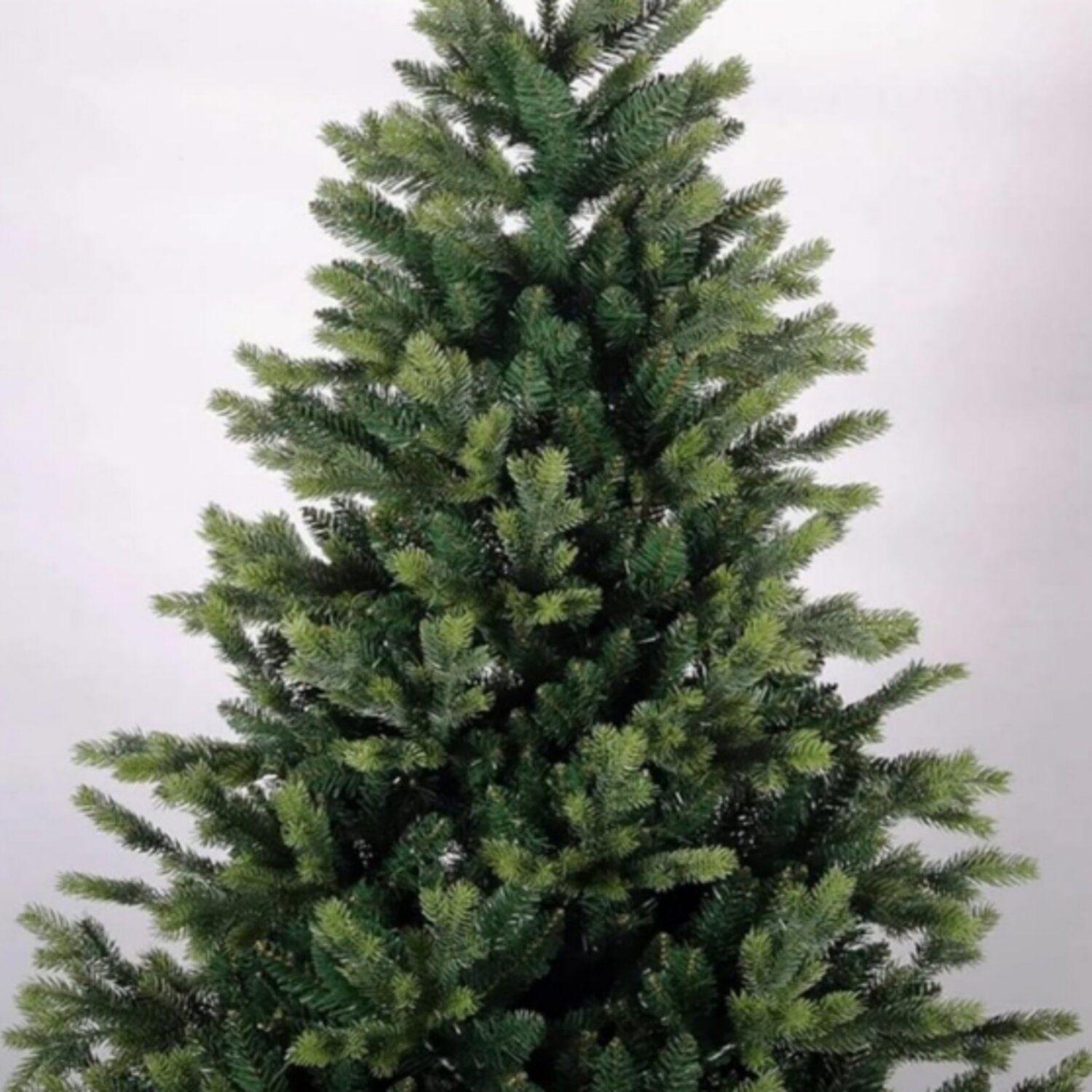 Arbol de Navidad  210 CM  2 Tipos de Ramas Mixtas Frondoso 1100 T-0