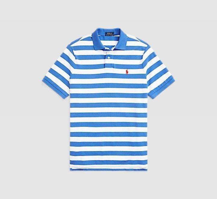 Polera Polo Ralph Lauren Custom Slim Fit Piqu Talla L-4