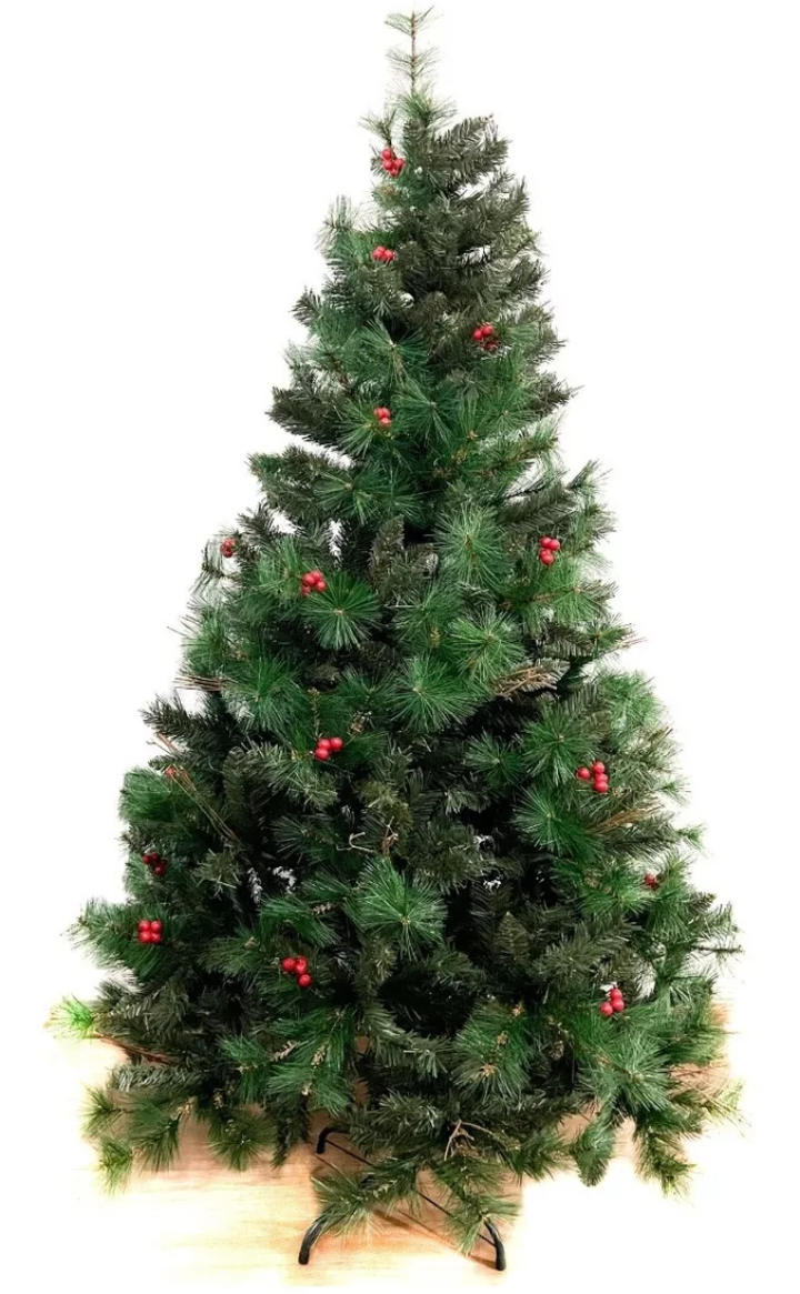 Arbol de Navidad  180 CM   2 Tipos de Ramas Mix 1100 T-0