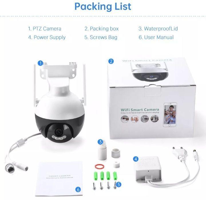 Cámara de Seguridad Domo Pro 8MP  FHD 1080P Incluye Micro SD 128G -3