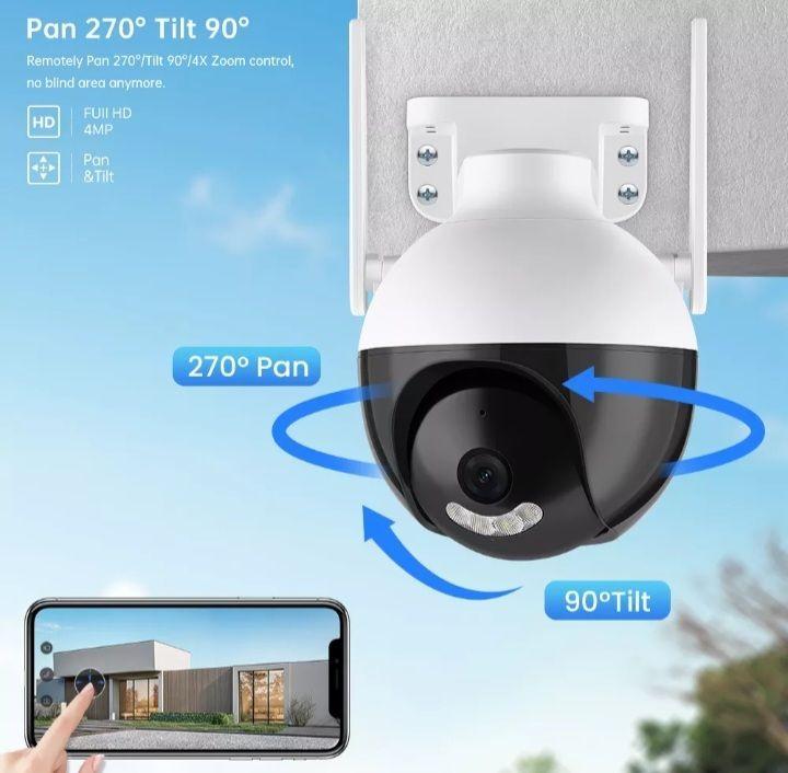 Cámara de Seguridad Domo Pro 8MP FHD 1080P Incluye Micro SD 128G-3