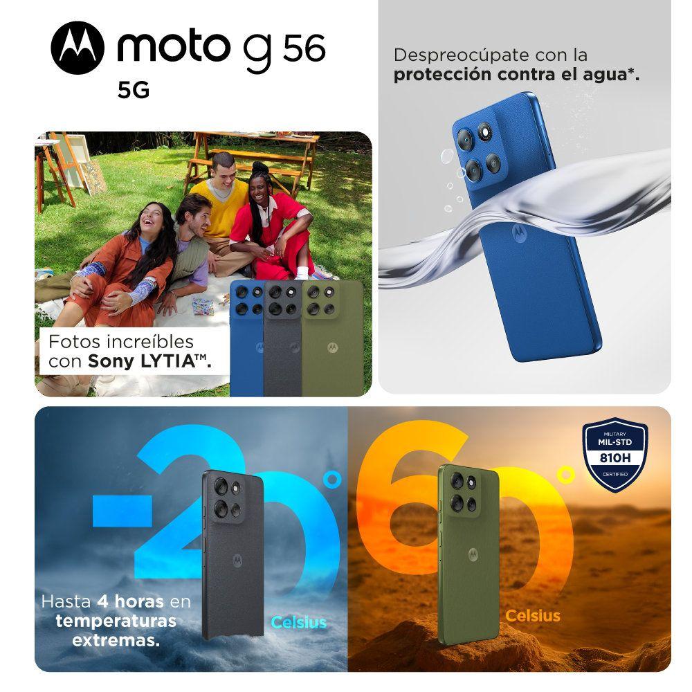 Moto G56 5G 8+256GB Gris-8