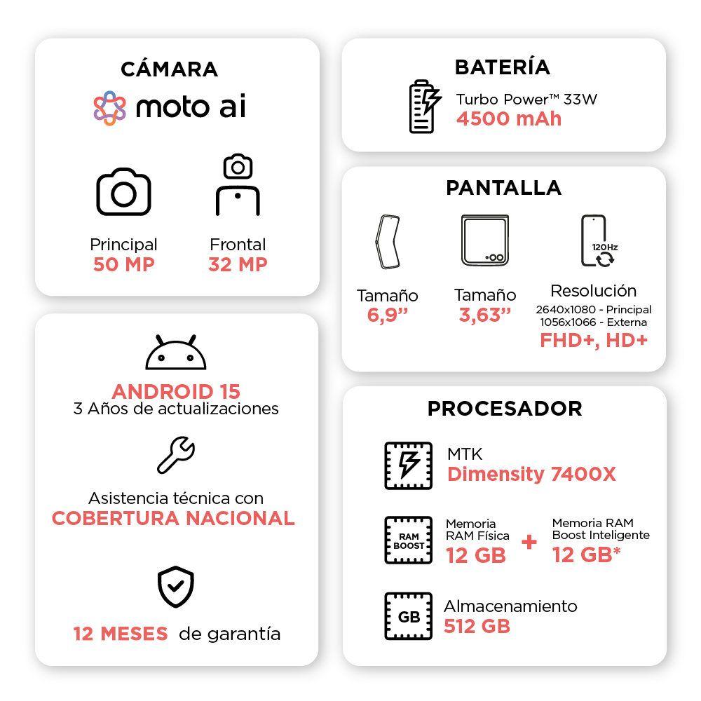 Motorola Razr 60 12+512GB Blanco-9