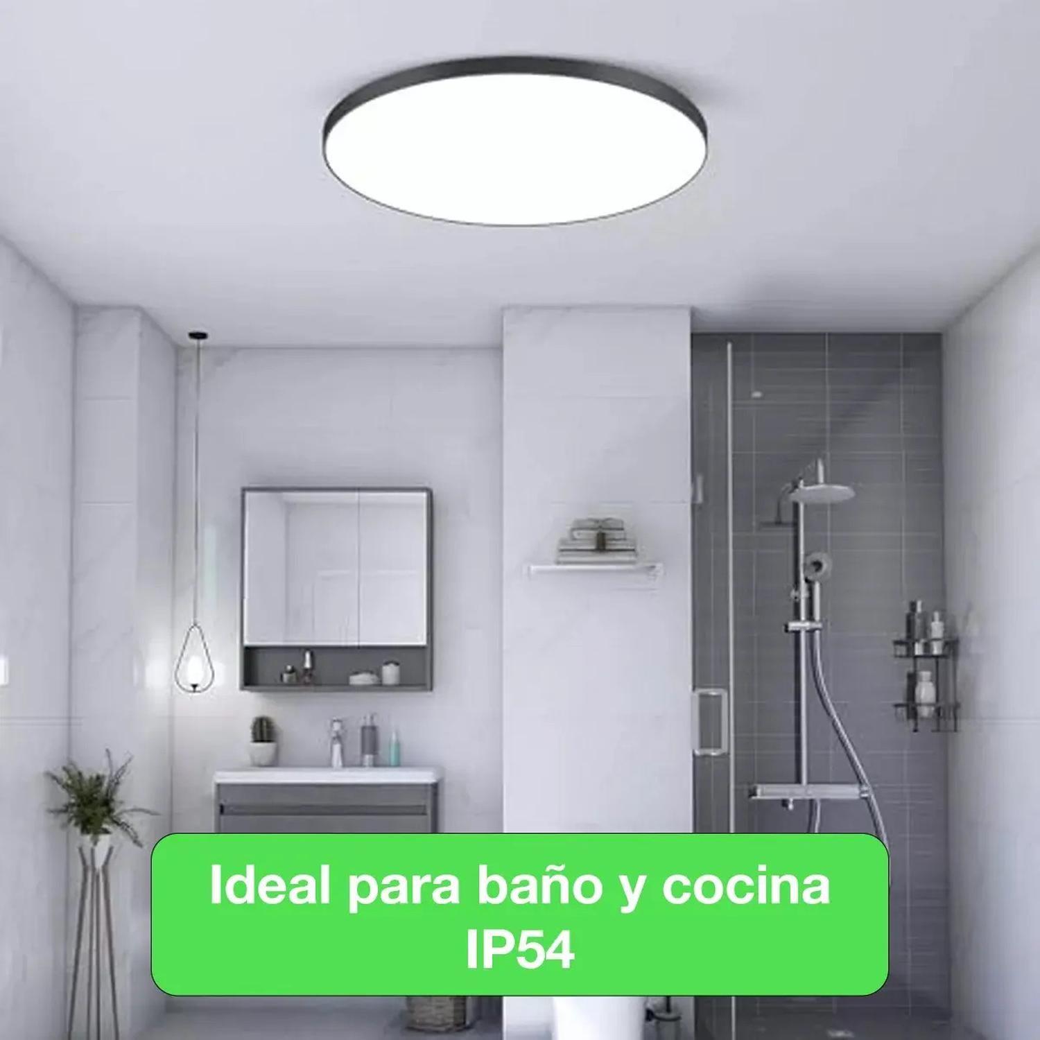 Foco Led Plafon Itd Redondo 36w Ip54 Baño Cocina Luz Blanca-2