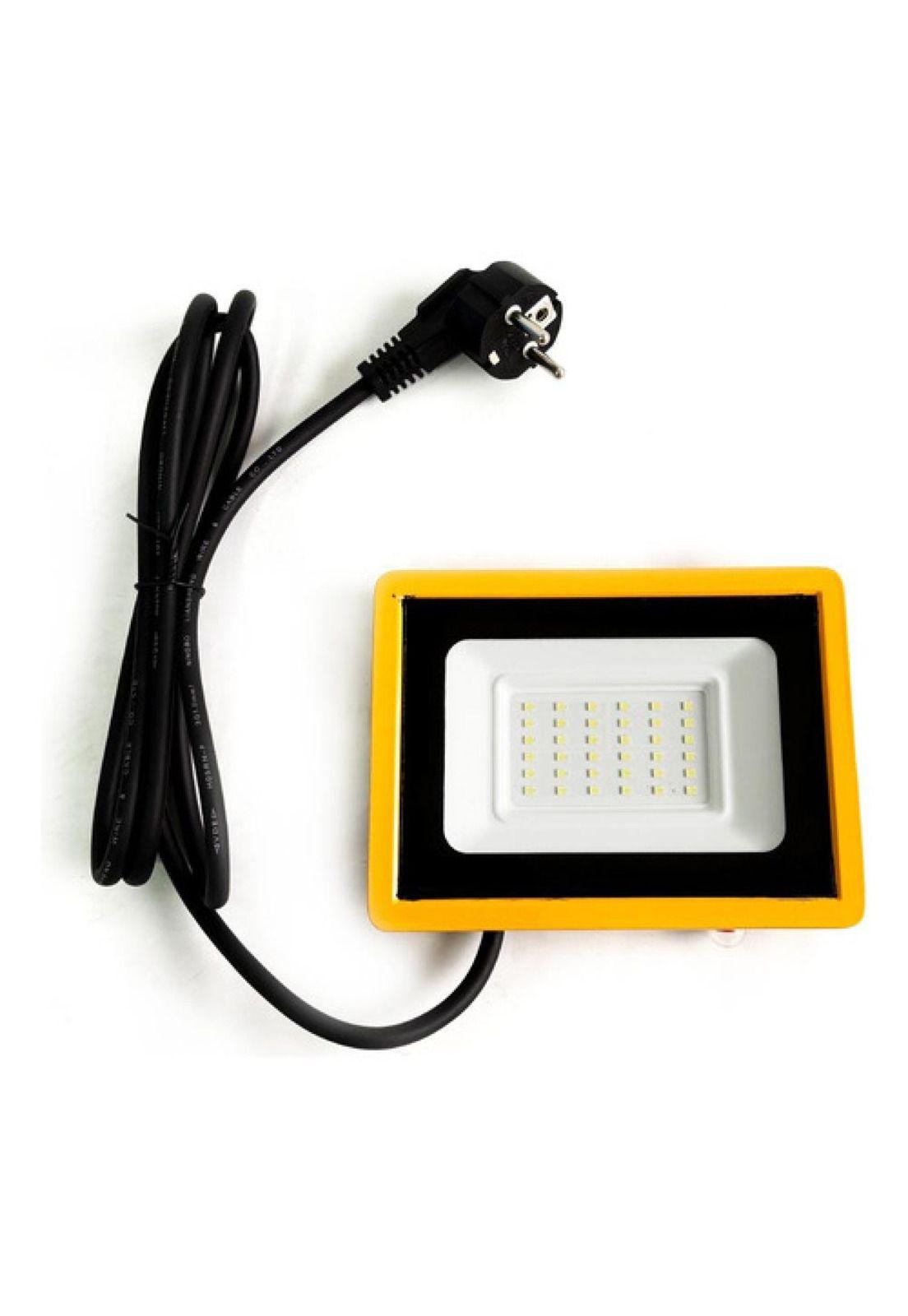 Proyector Led Con Trípode 1x30w Ip65 Luz Fría Certificado Amarillo Blanco Frío-5