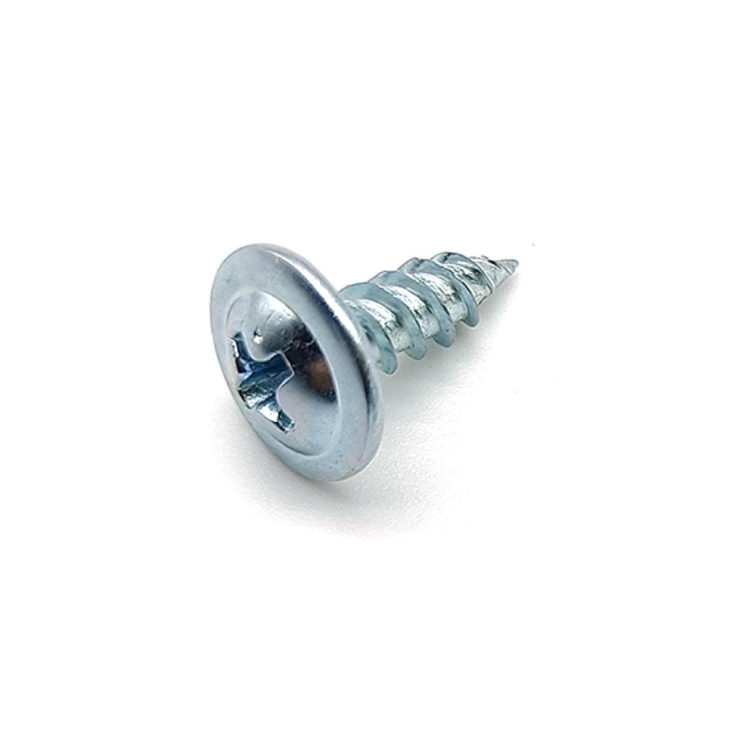 2 Cajas Tornillo Lenteja Wisefix P/fina Zincado 8x1/2 2000u-0