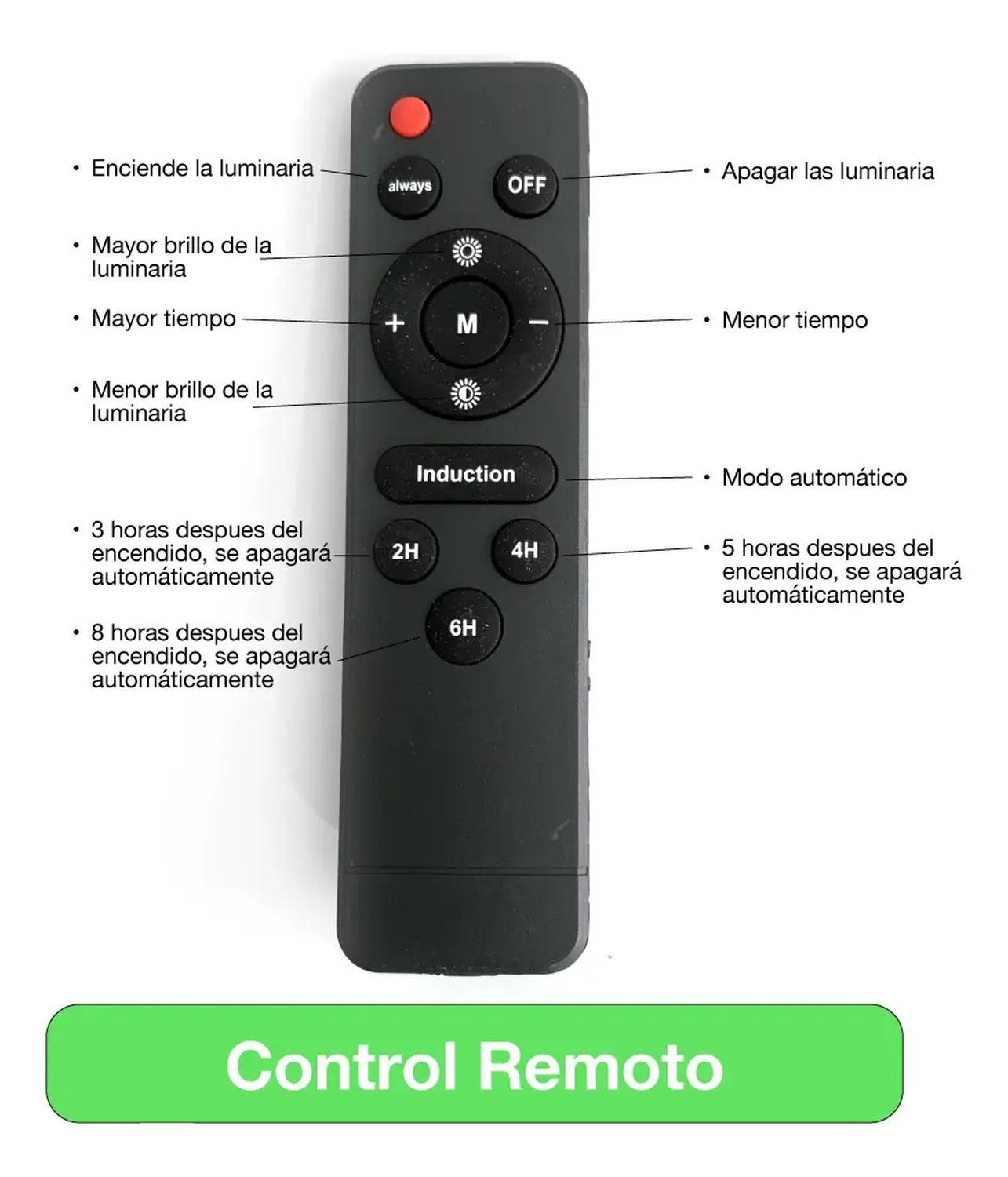 Foco Proyector Solar Led Exterior Itd 100w Fría Ip65 Sensor Gris Blanco Frío-4