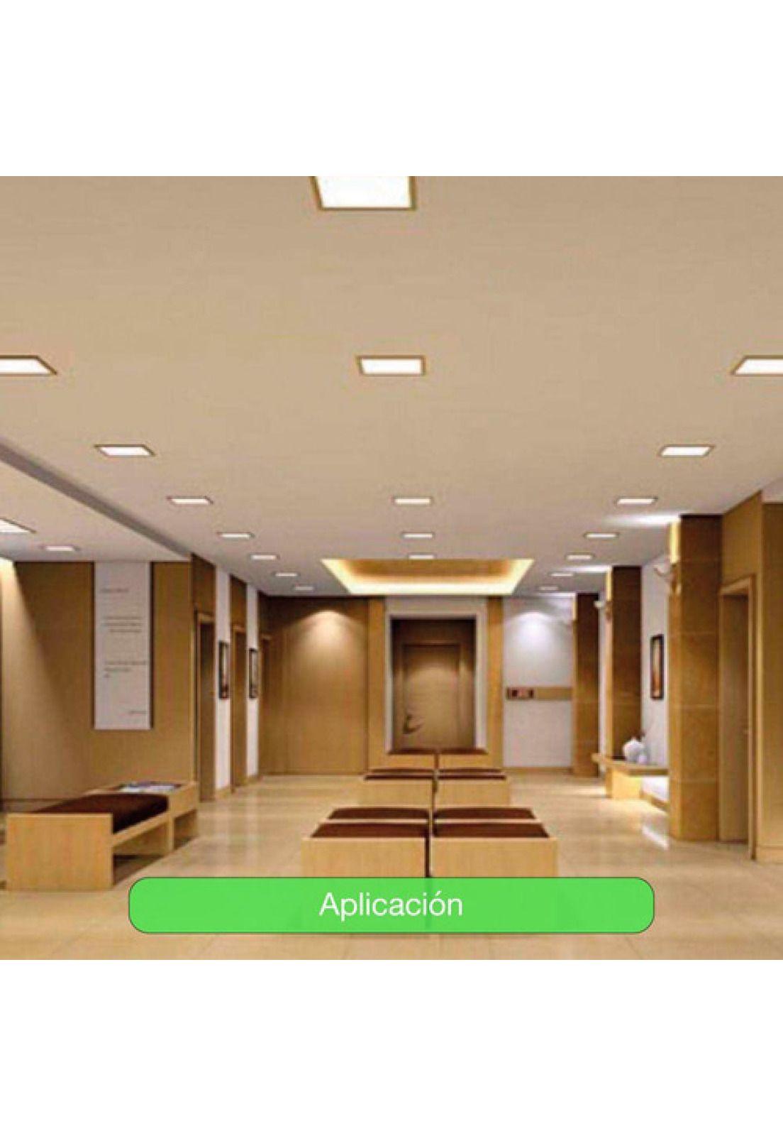 Panel Led Plafón Sobrepuesto Cuadrado Satinado 12w Neutra Satinado-5