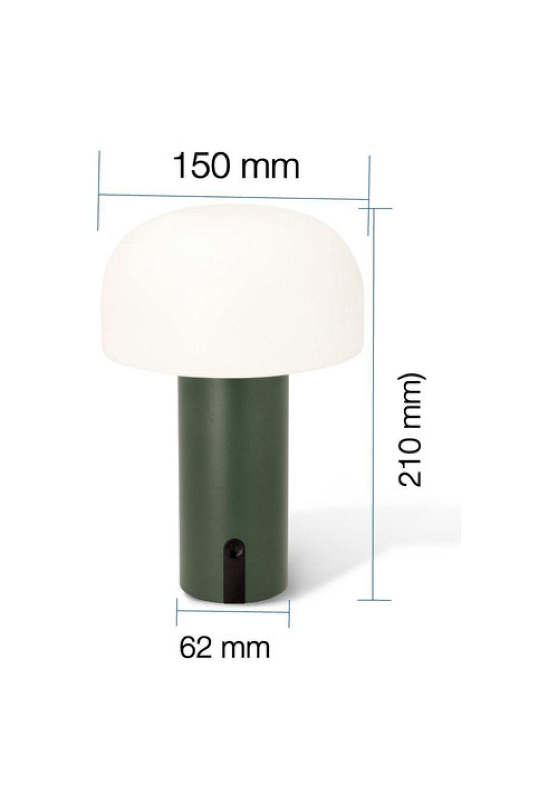 Lámpara Mushroom Interior Exterior Touch Rgb Ip44 Usb 7h Verde-6
