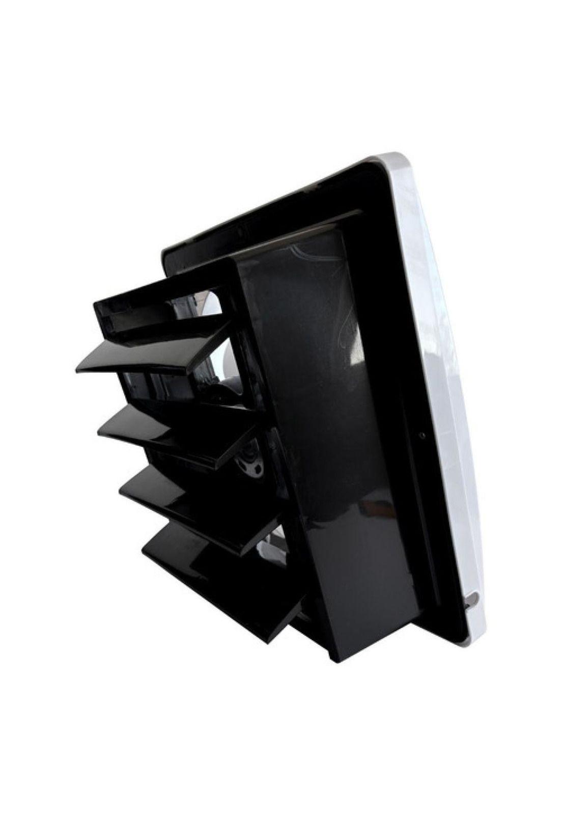 Extractor De Aire 10 Pulgadas Drl Cuadrado Baño Cocina Sec Blanco-5