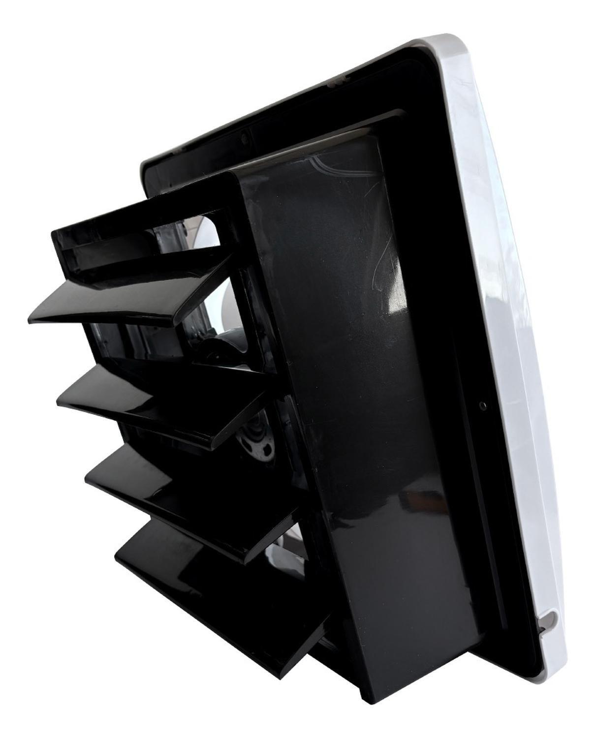 Extractor De Aire 10 Pulgadas Drl Cuadrado Baño Cocina Sec Blanco-5